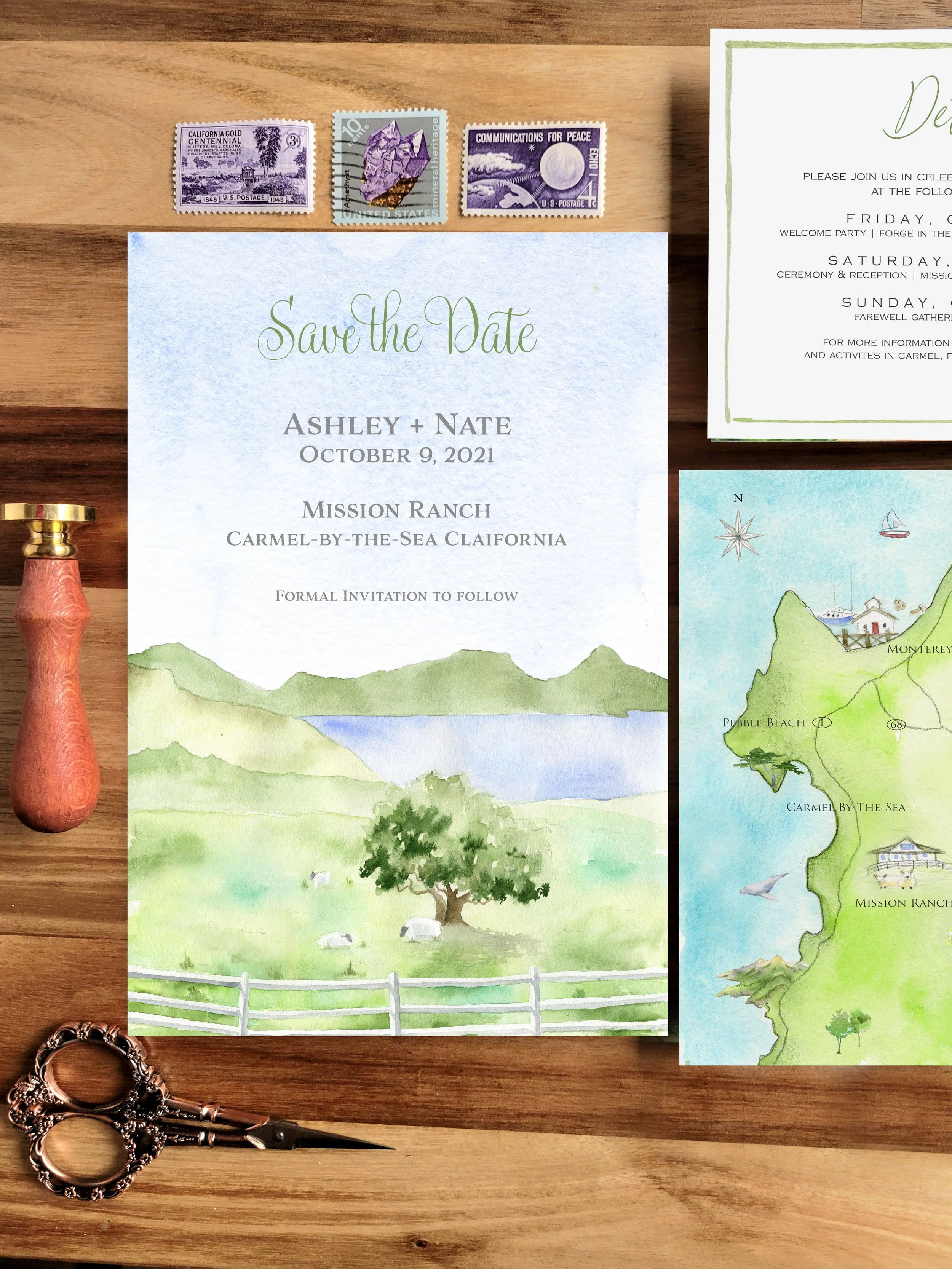 Ashley and Nate Save the date photo mission ranch carmel.jpg