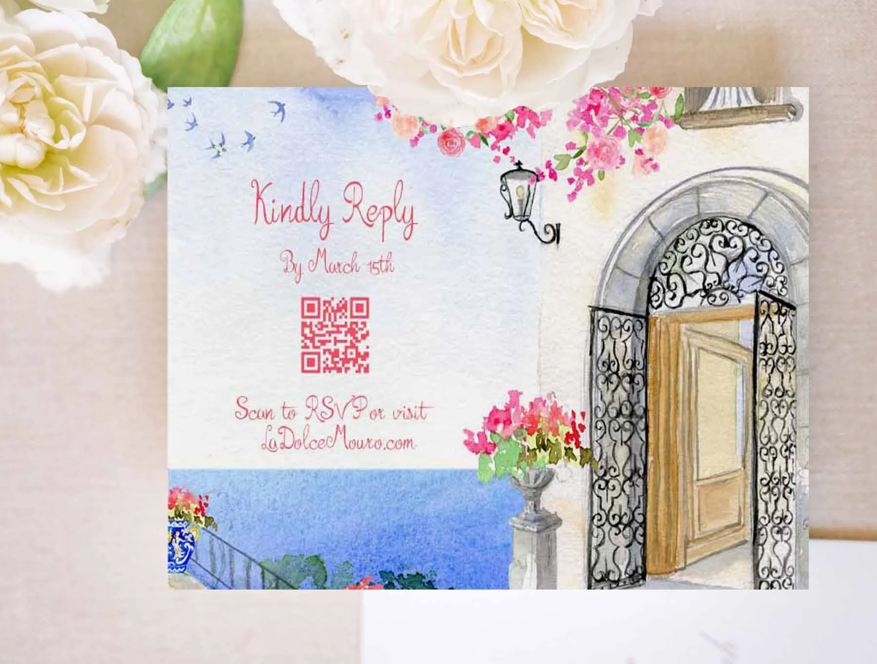 Italy RSVP Card 1