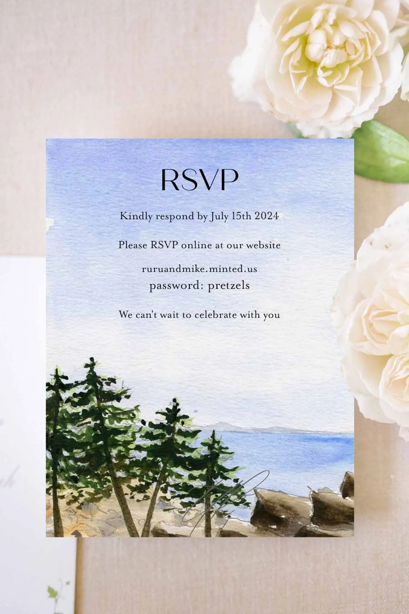 Maine RSVP Card 3