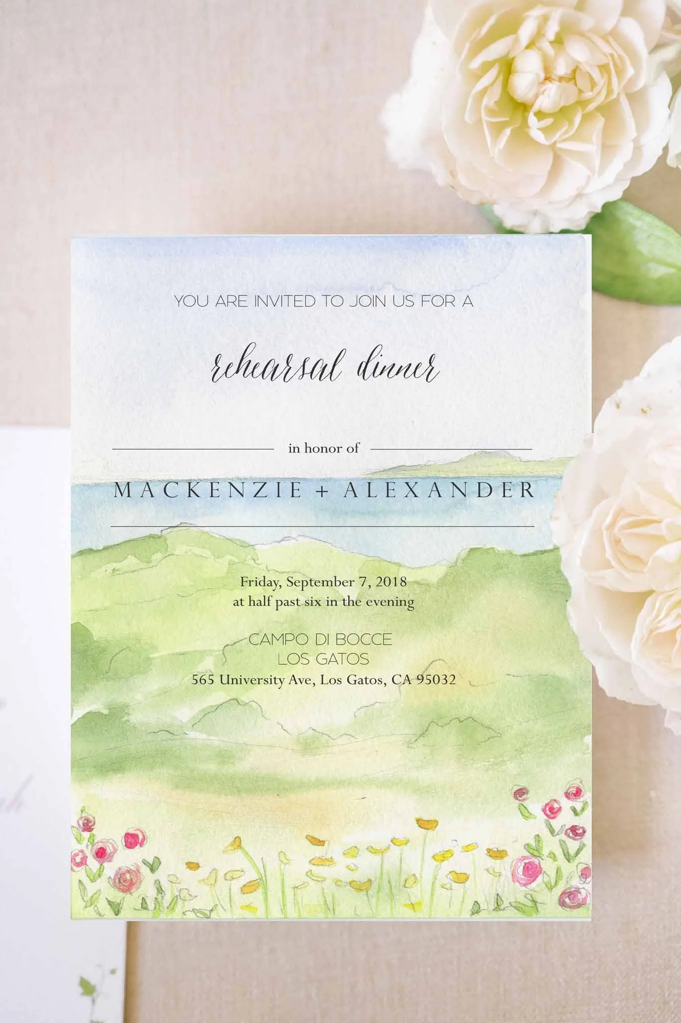 California Rehearsal Dinner 3