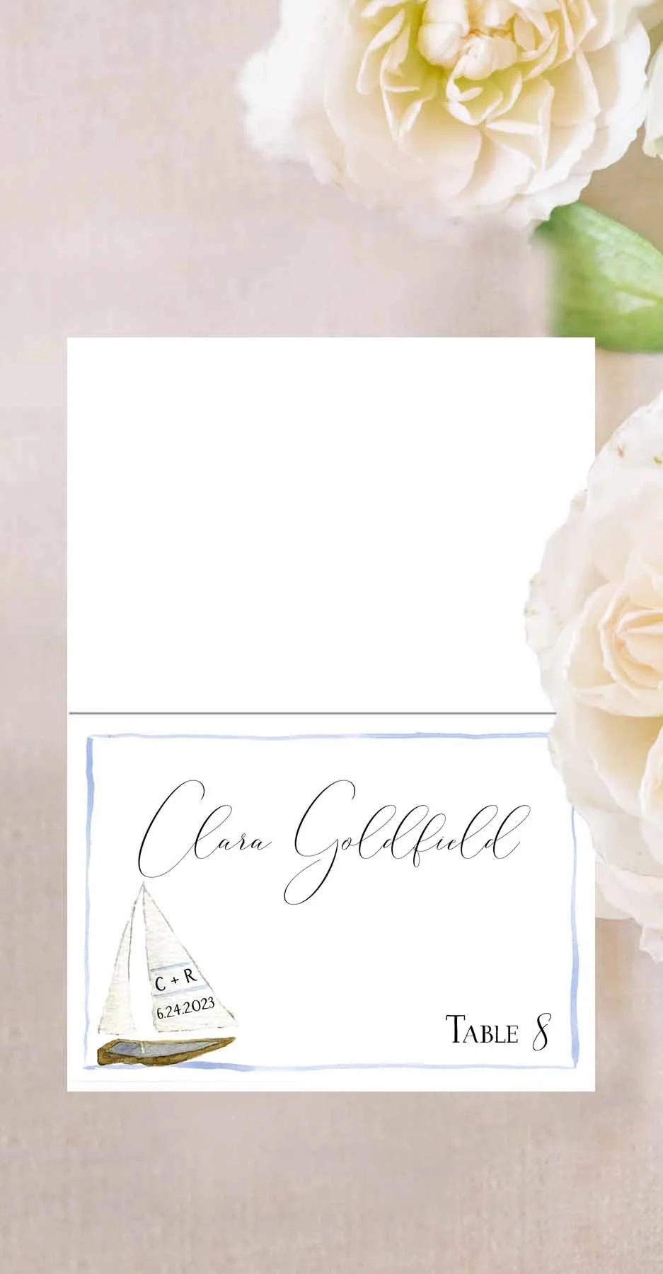 Southold New York Wedding Invitations featuring Peconic Bay Yacht Club by Tying the Knots Wedding Studio 6