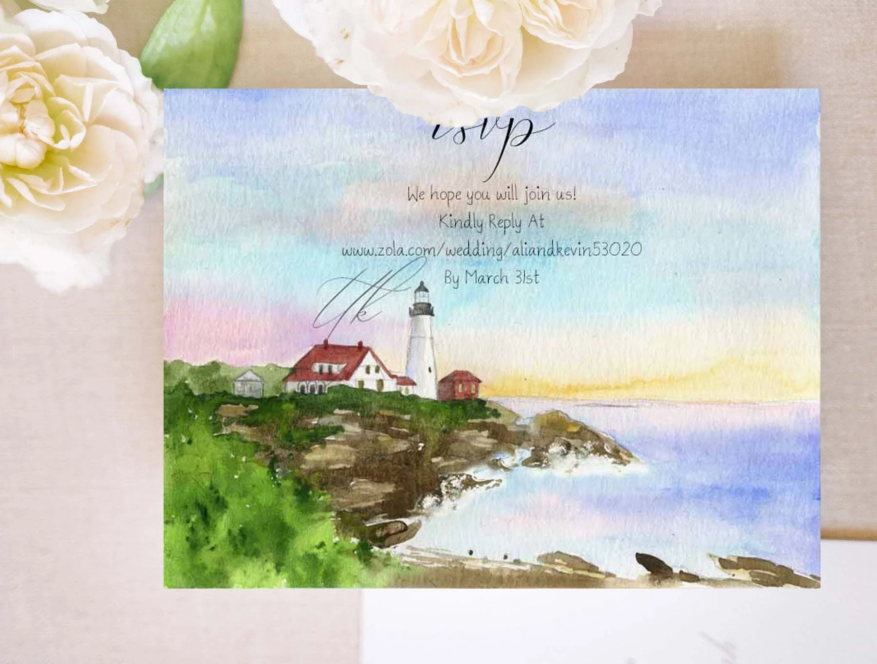 Maine RSVP Card 1