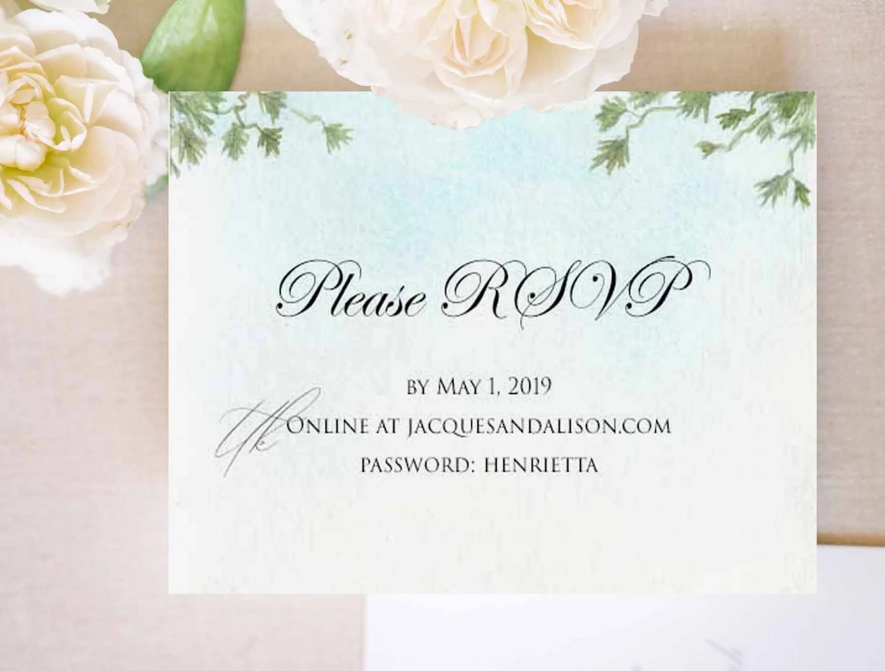 California RSVP Card 16