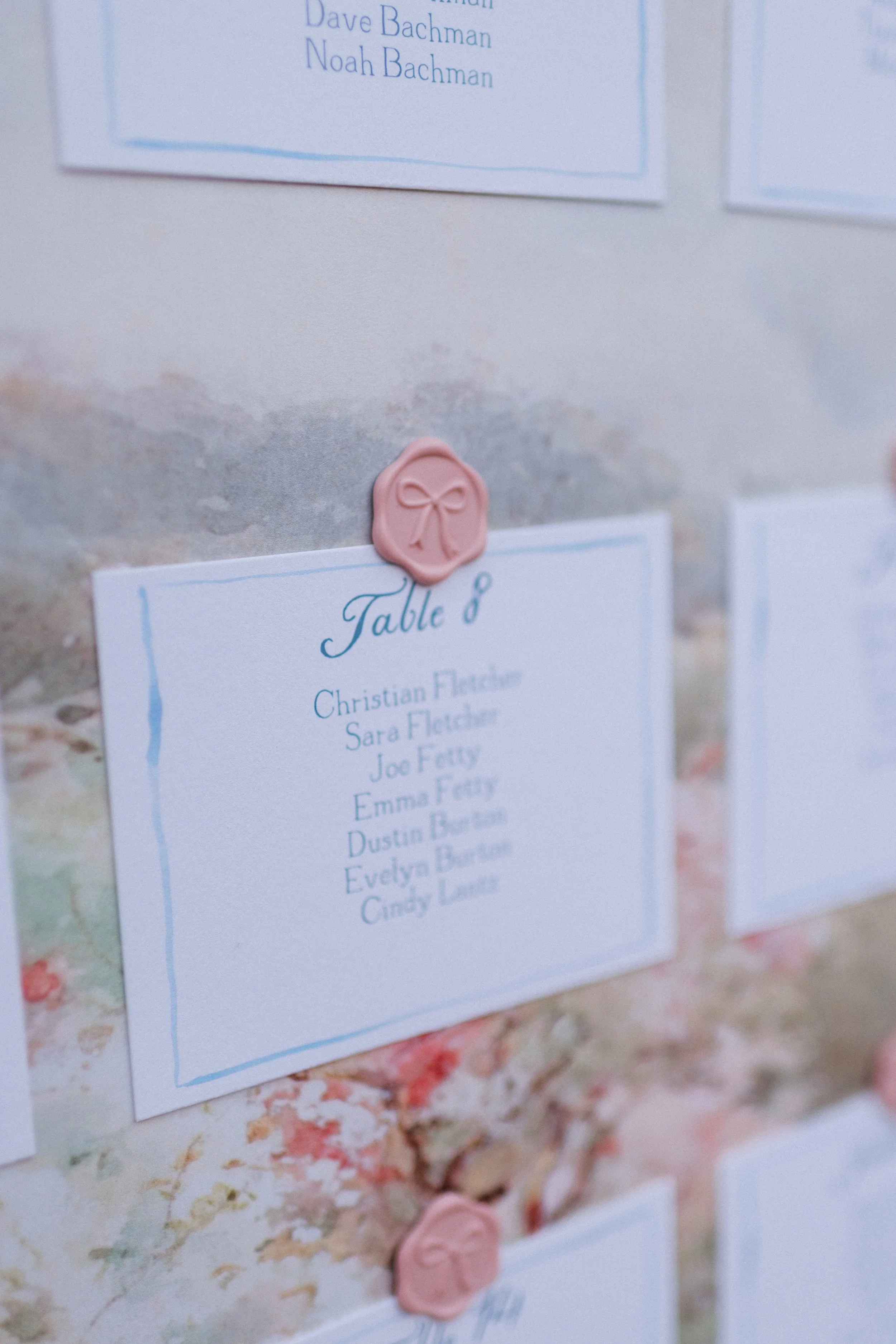 Seven Springs Customizable Wedding Invitations, RSVP cards, Welcome Dinner cards, Details cards, envelope liners featuring sheep and landscapes by Tying the Knots Wedding Studio 19