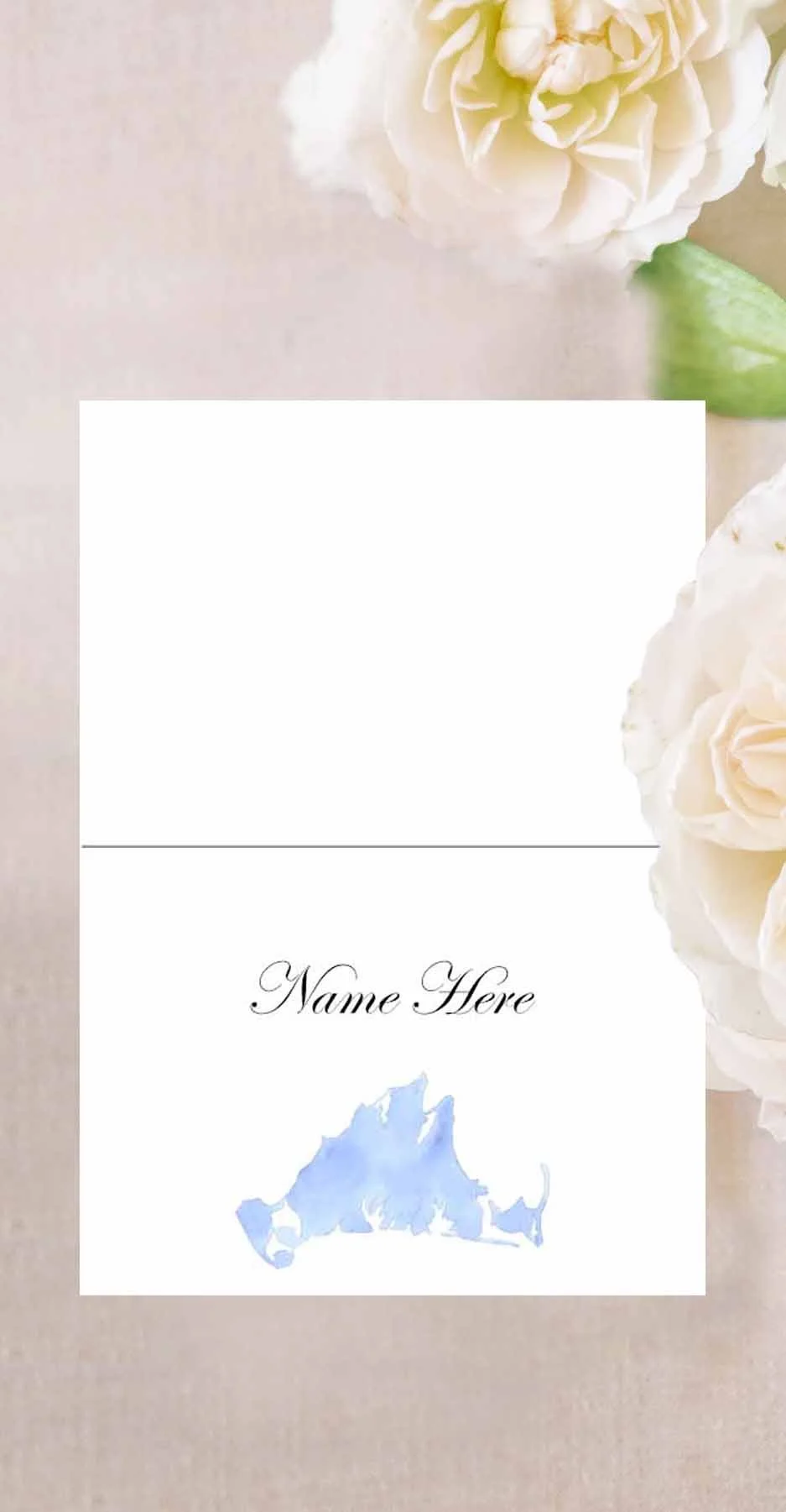 Massachusetts Place Card 3