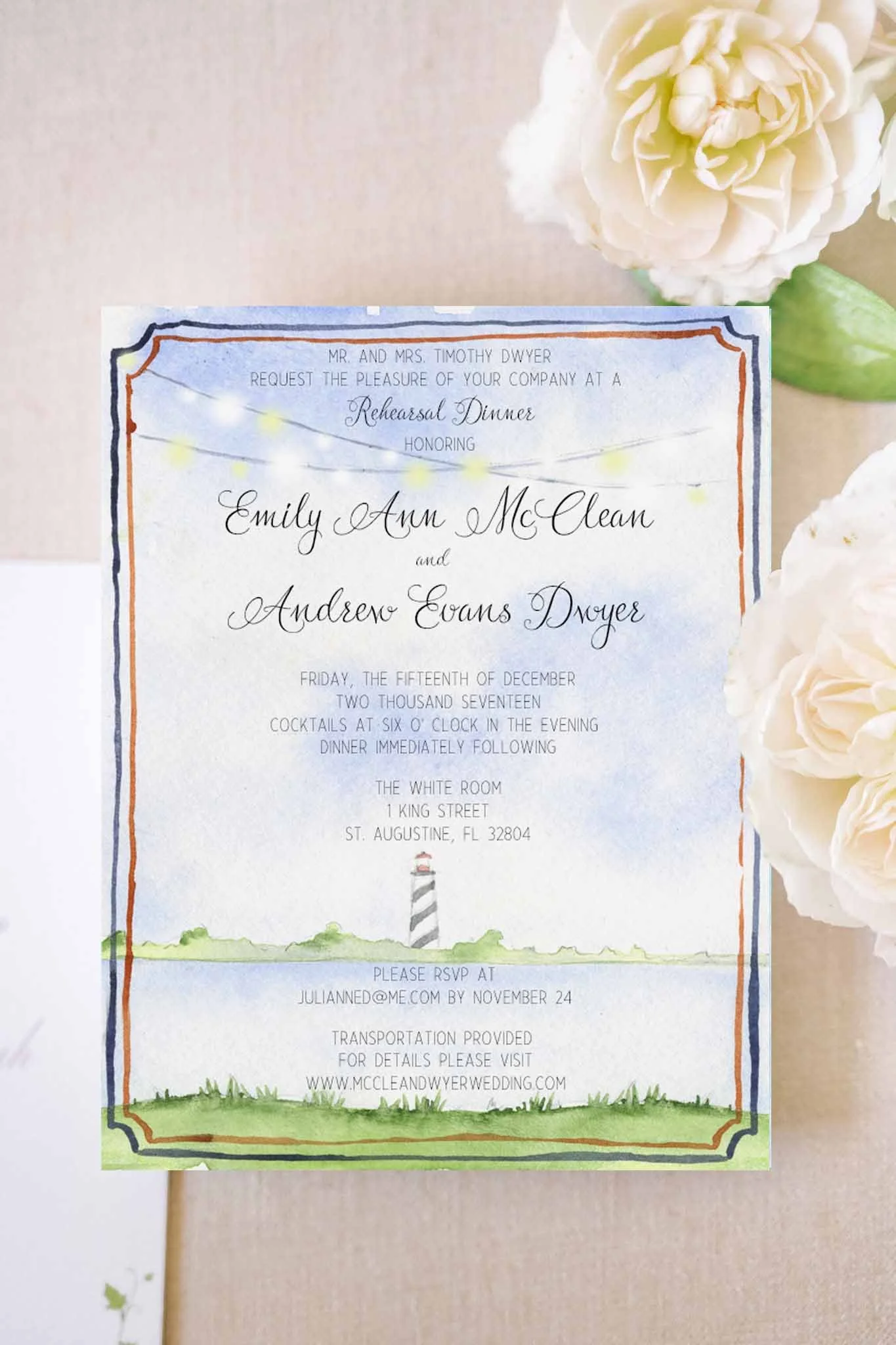 Florida Rehearsal Dinner 7