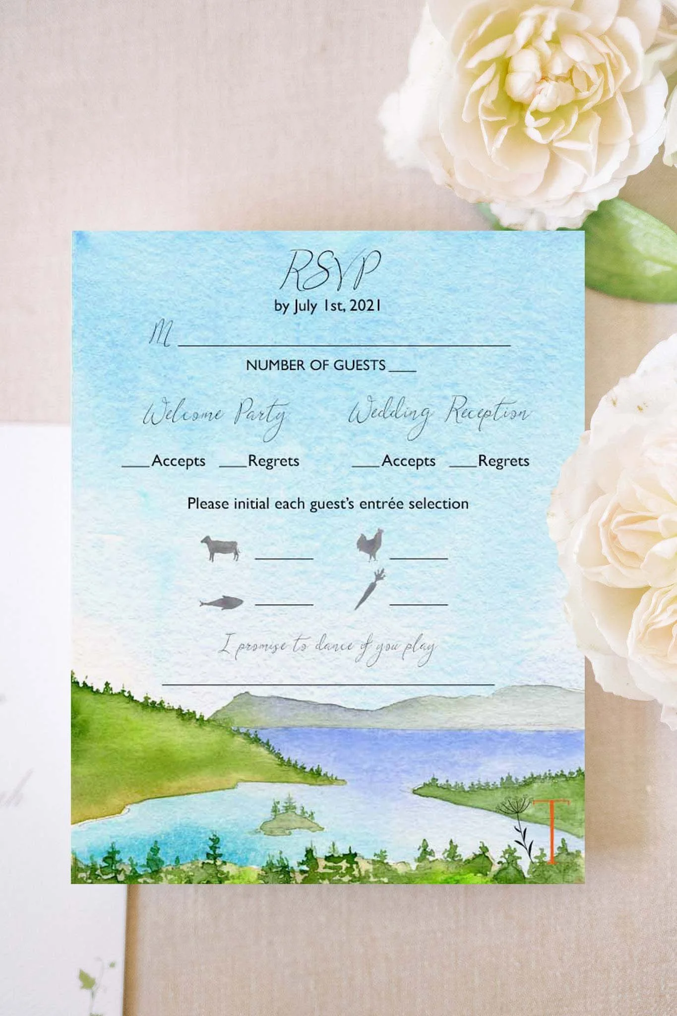 California RSVP Card 14