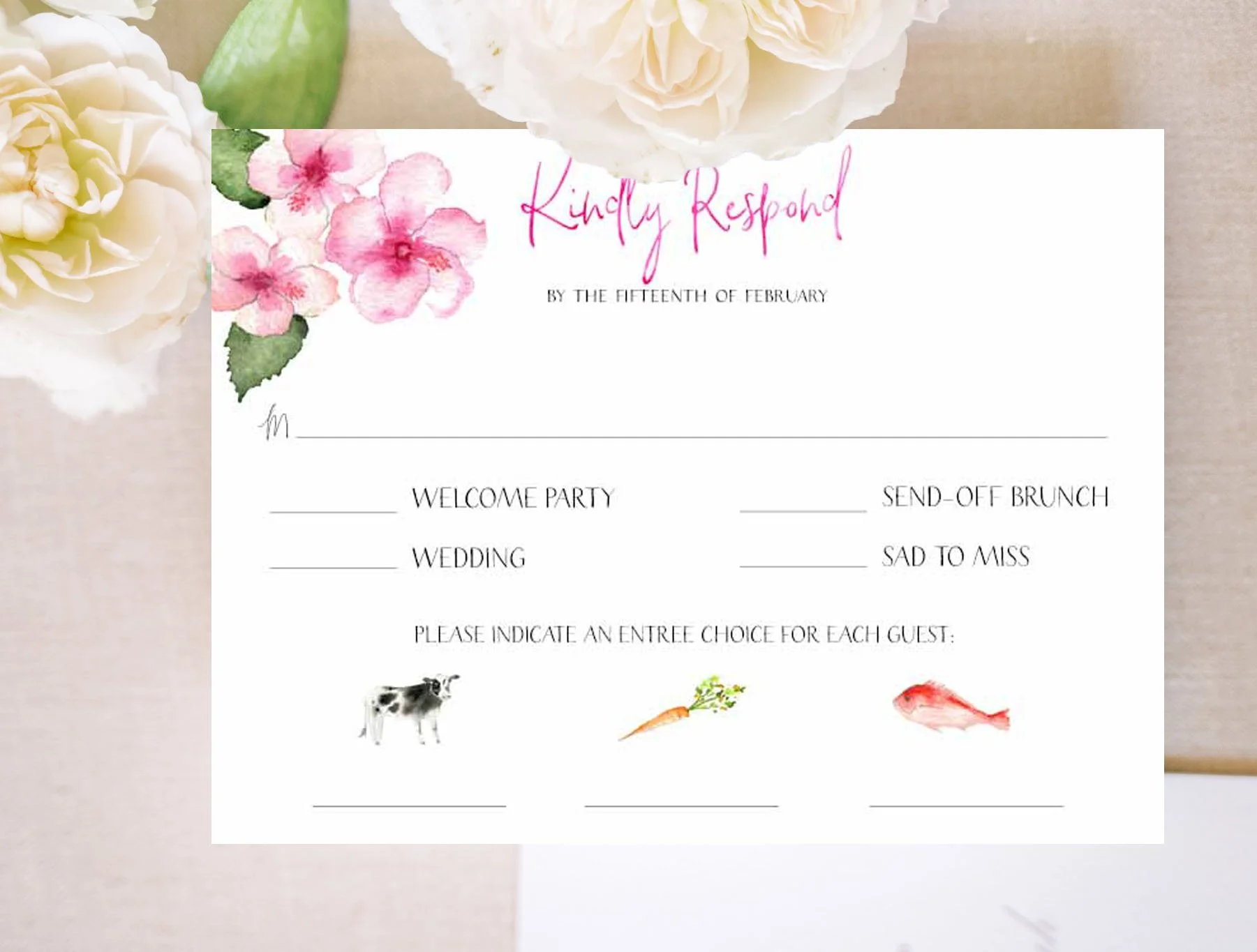Florida RSVP Card 13
