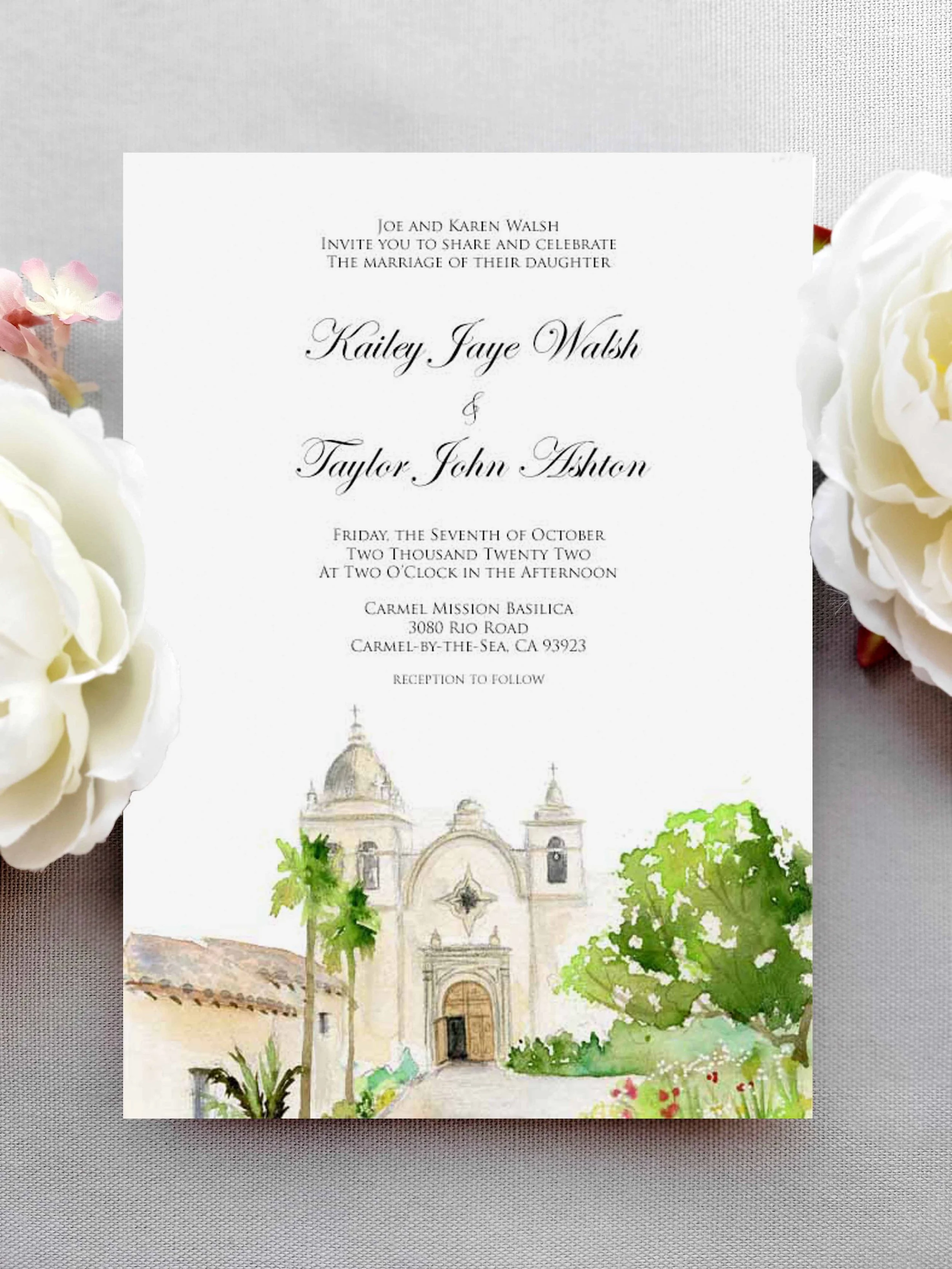 California Invitation 13