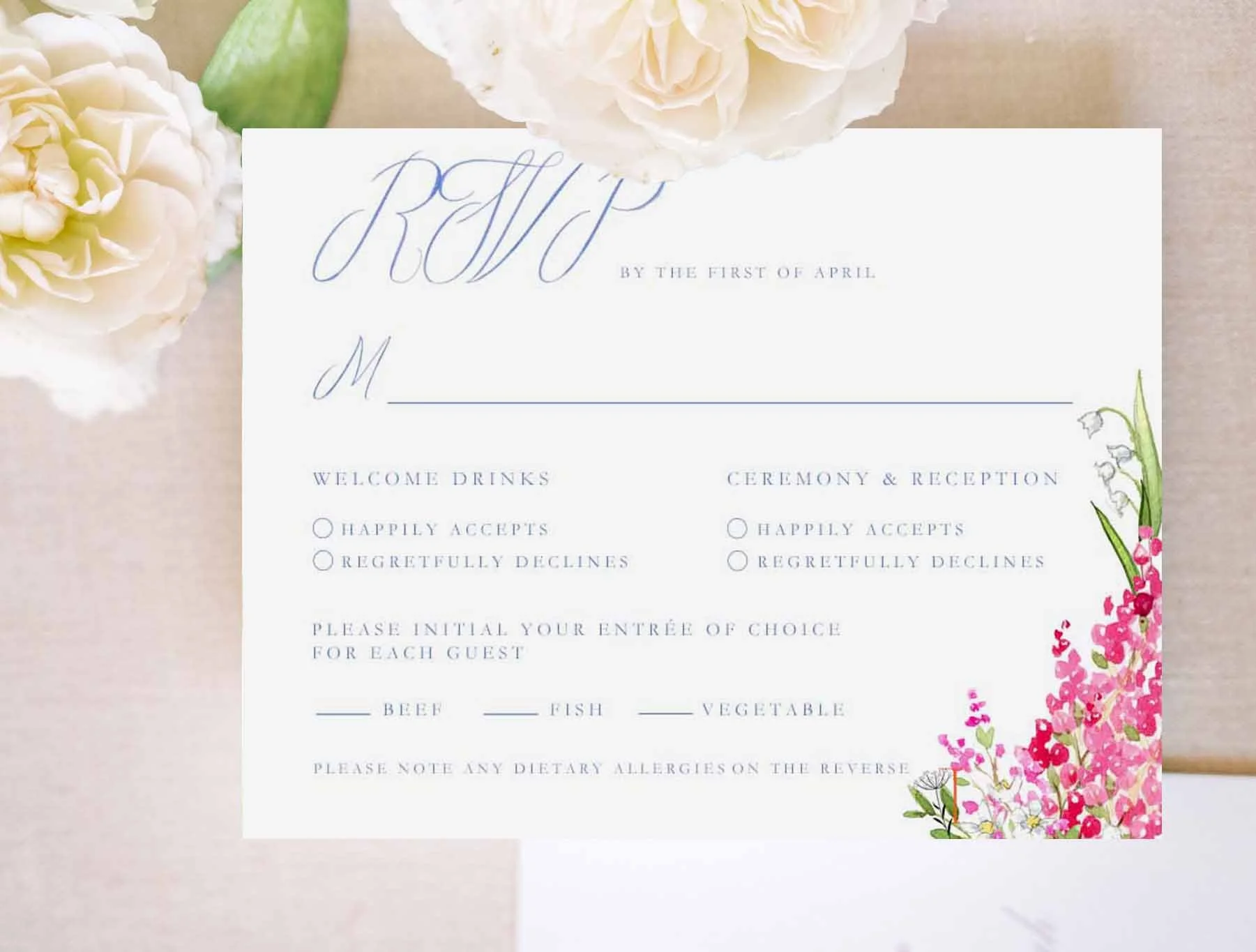 California RSVP Card 5