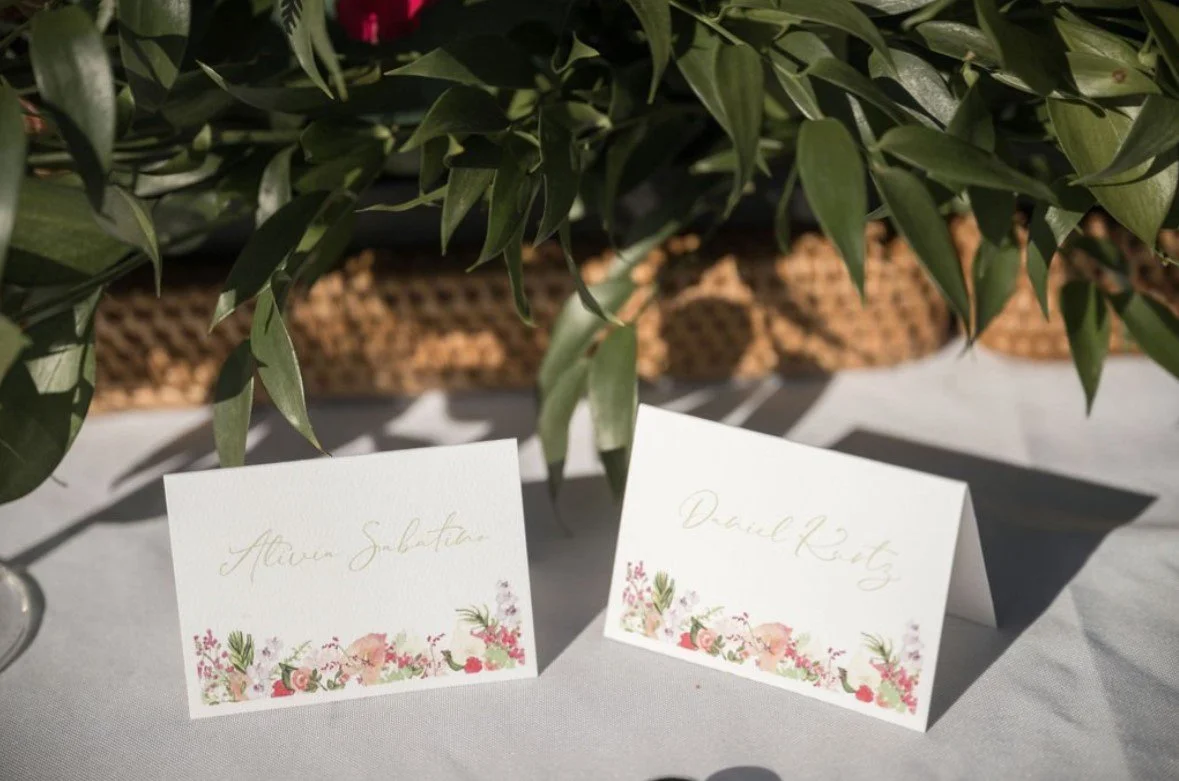 Customized Oahu Ko Olina wedding invitations by Tying the Knots 3