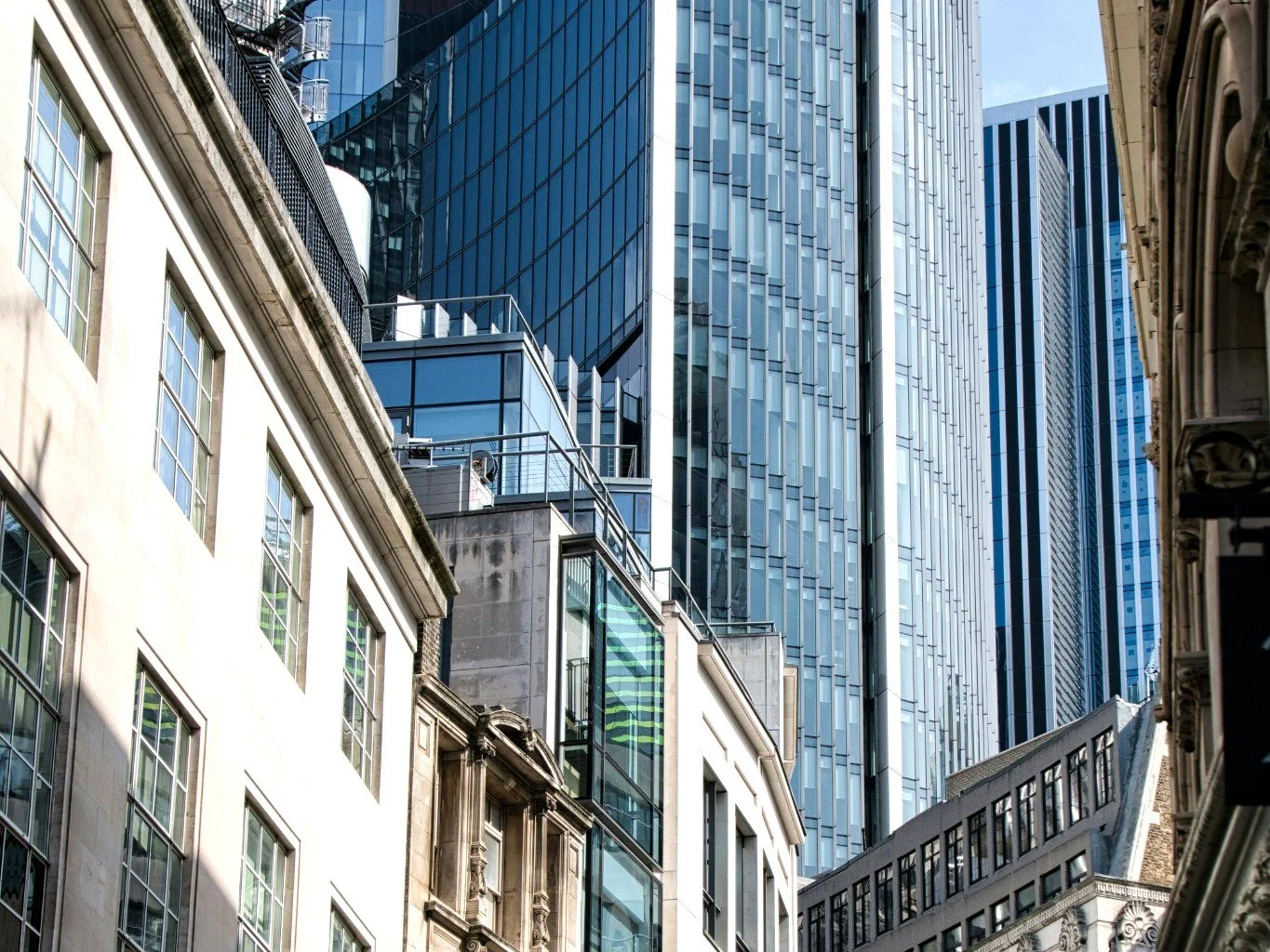 Completed City of London commercial architecture