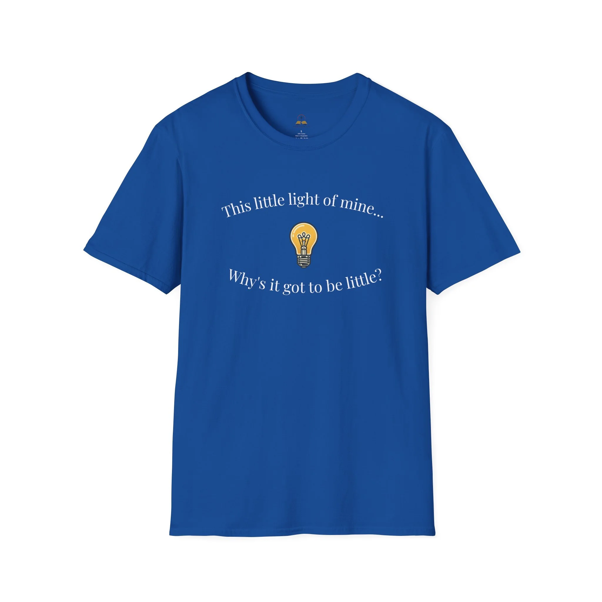 'This Little Light of Mine' Lightbulb Graphic T-Shirt