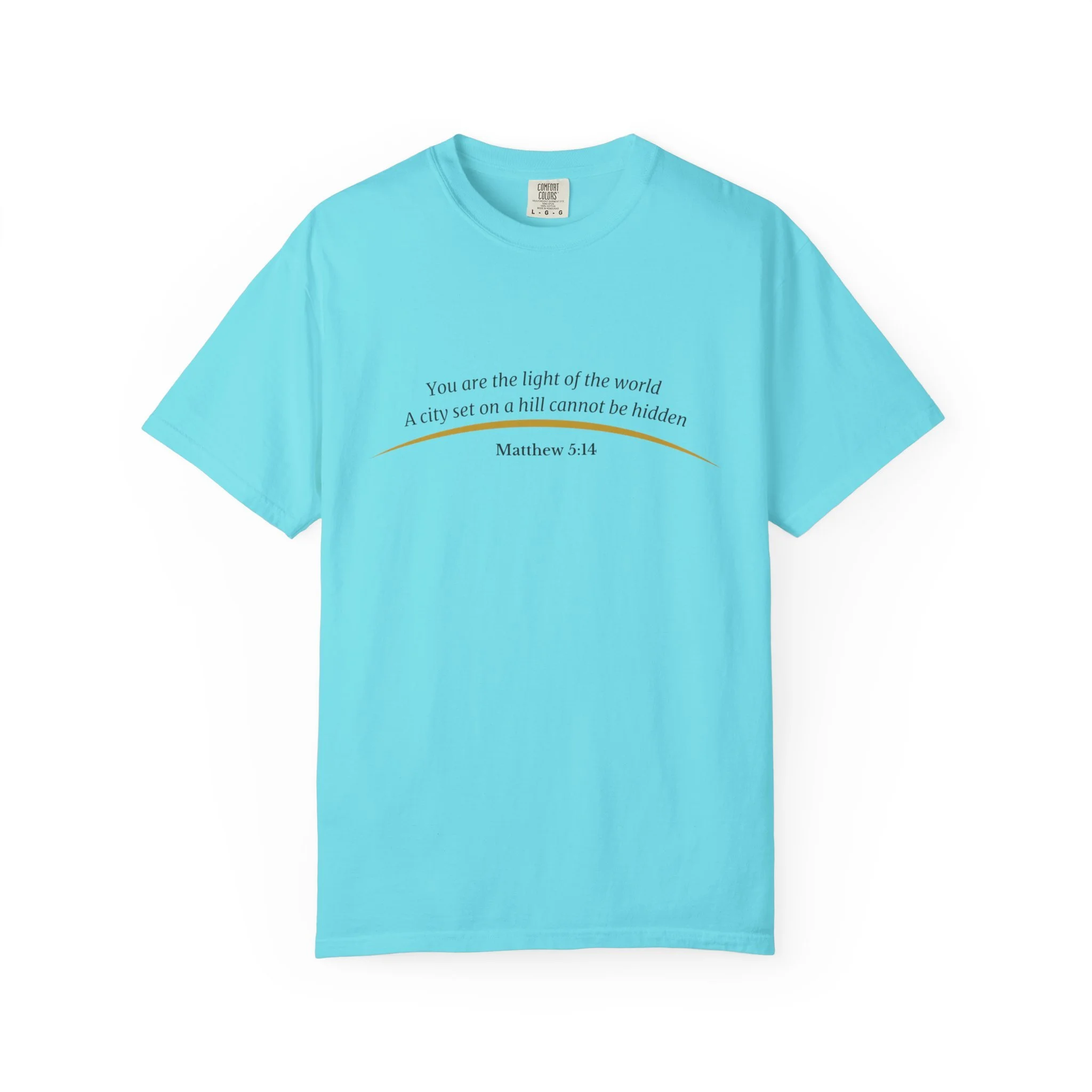 Matthew 5:14 "You Are the Light" T-Shirt