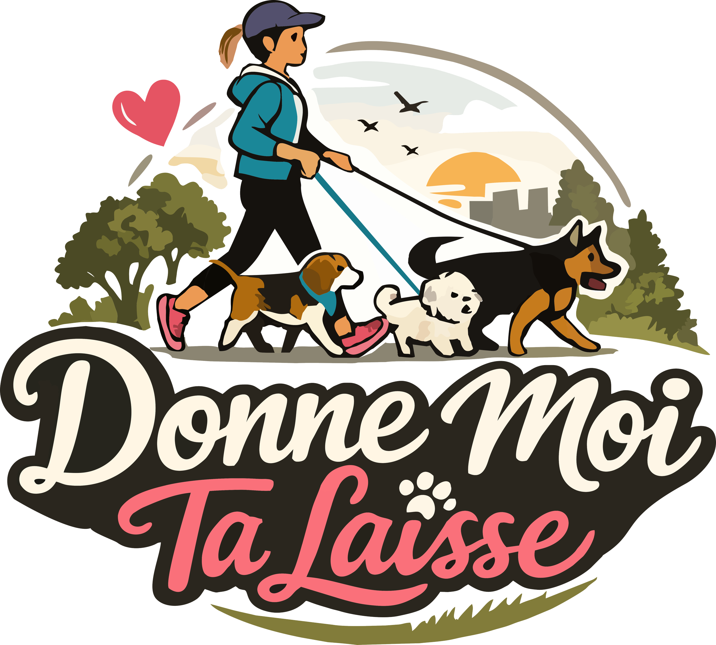 Service professionnelle pour des promenades canines sur le secteur de Tulle et alentours.