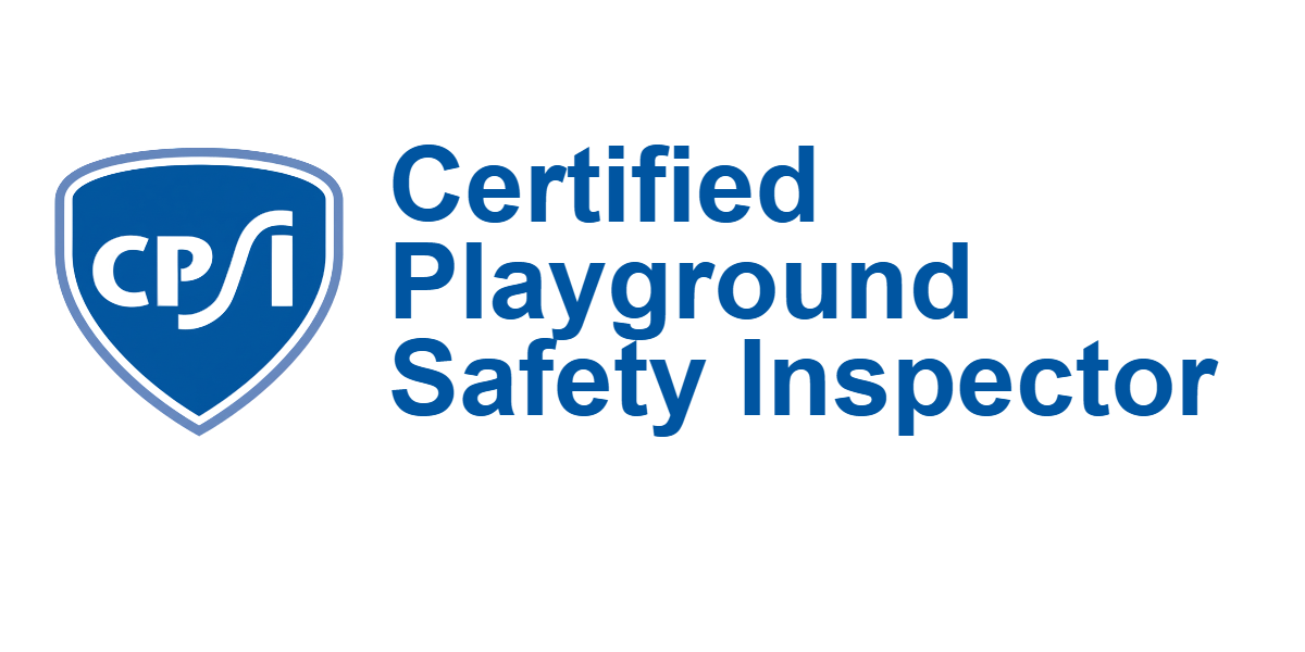 CPSI Shield logo with the text 'CPSI' inside and the words 'Certified Playground Safety Inspector' below.