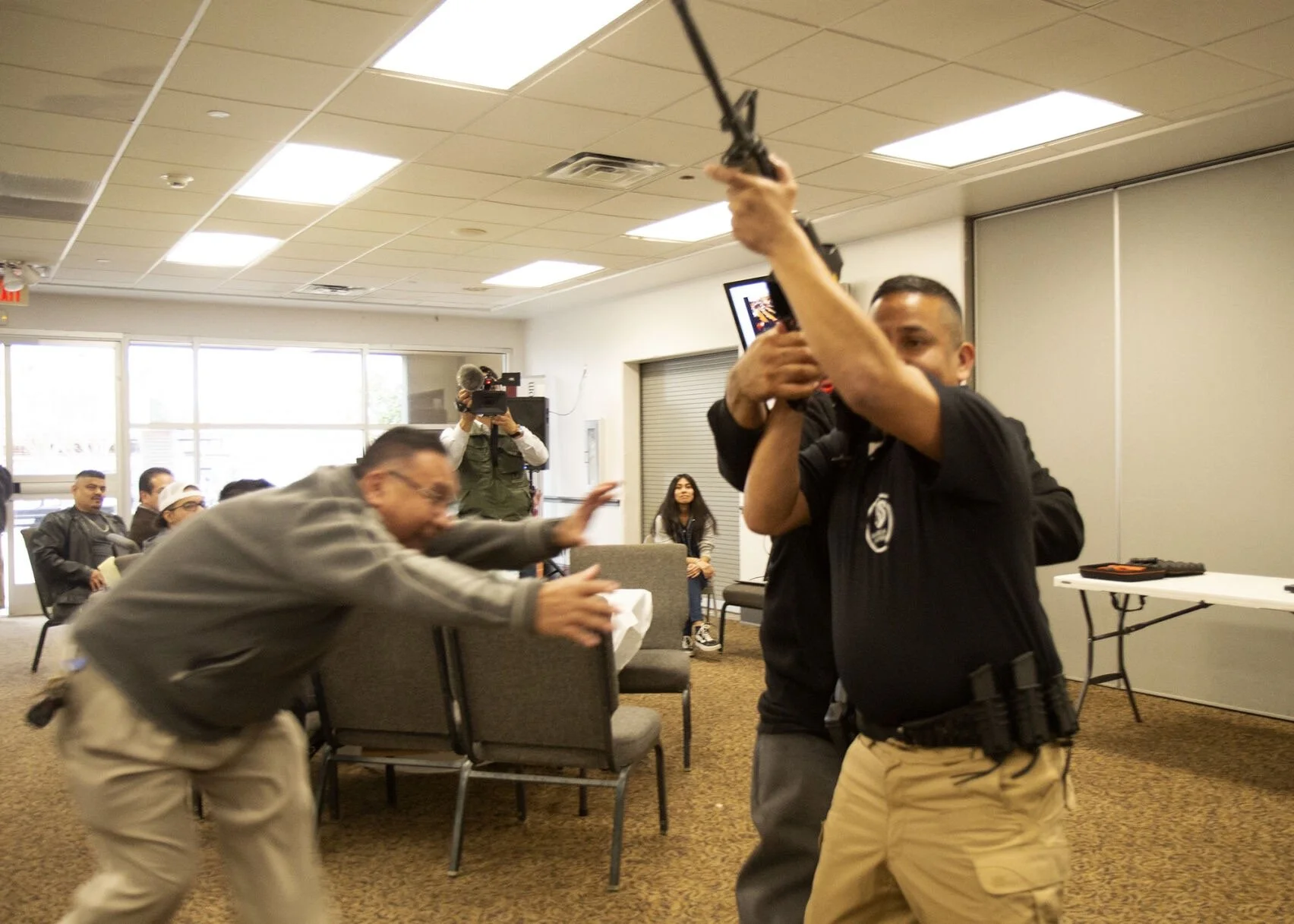 Gallery: Mesquite resident holds bilingual active shooter seminar in Garland