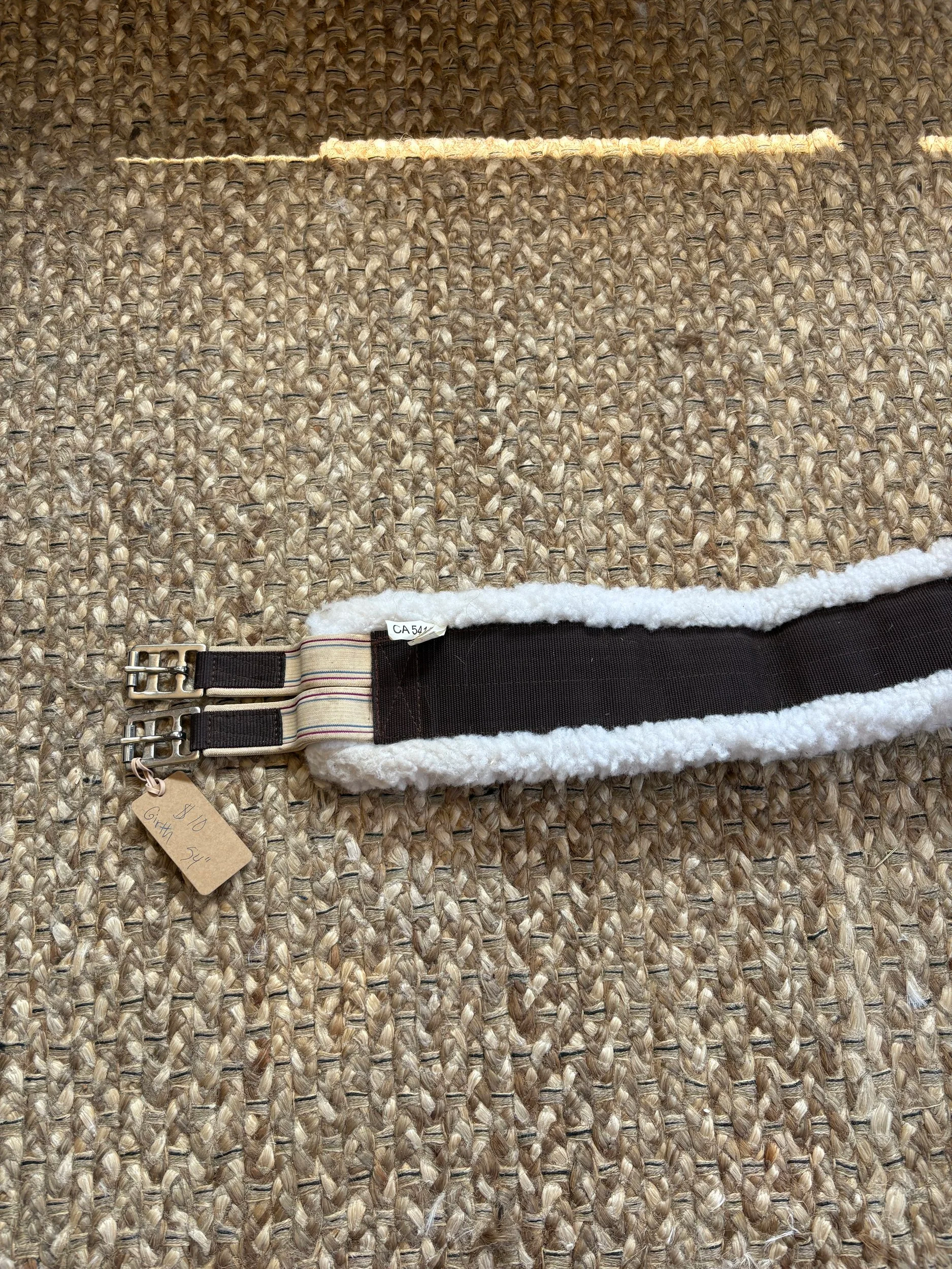 Girth with Faux Sherpa 54"