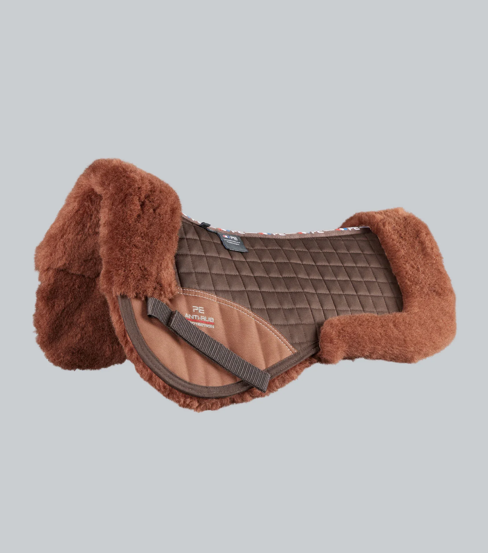 PE Merino Wool Half Pad -FULL, Brown