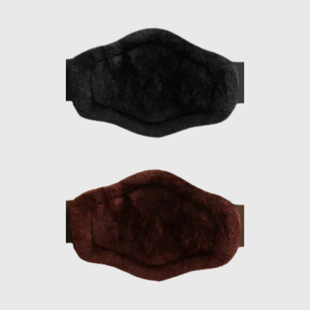 Removable Fleece Pad for Pressure Relief Long Girth