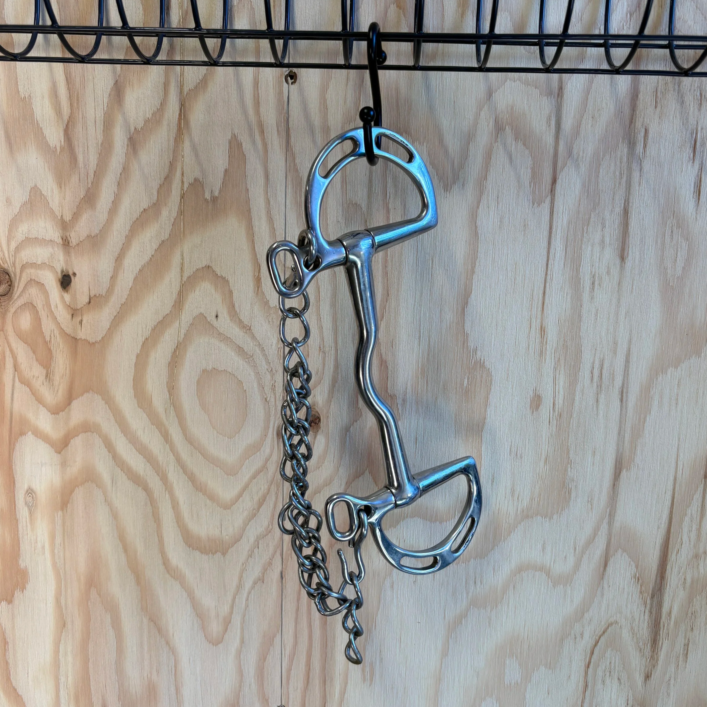 Kimberwick Tongue Relief Bit With Curb Chain