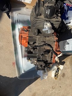 Engine coming apart to get a fresh coat and possible upgrades