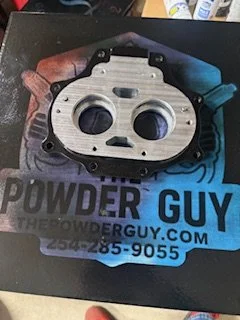 Gloss Black and Natural Billet Face