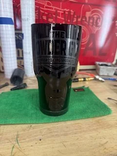 30oz Black/Grey Custom Tumbler