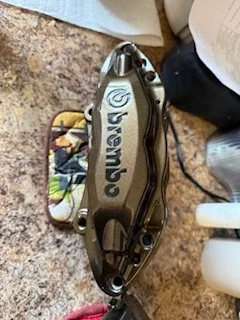 Brembo Gloss Black with Bronze Chrome