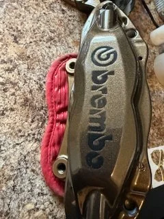 Brembo Gloss Black with Bronze Chrome