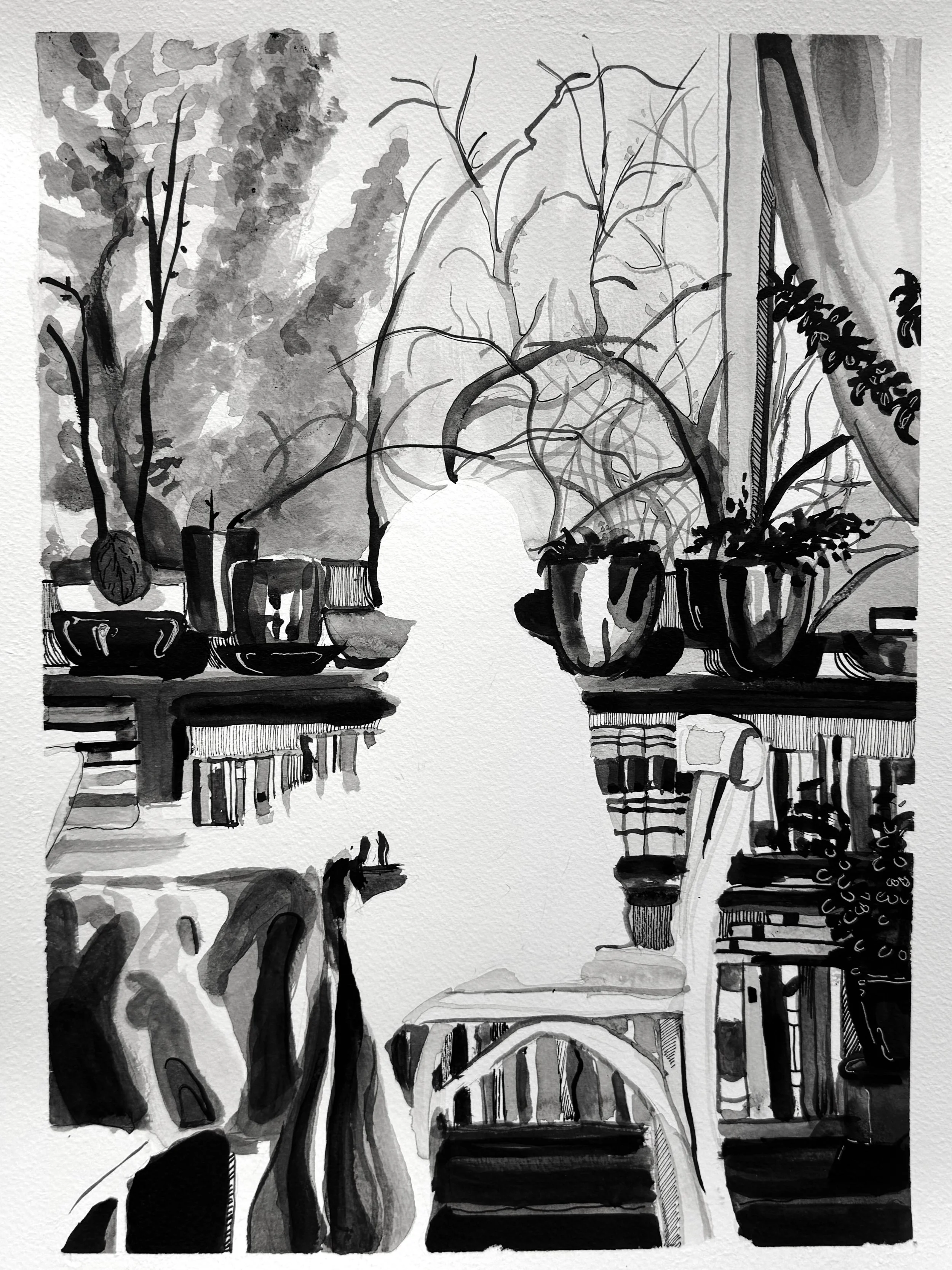 Nico, 2025
Ink on paper
30cm x 41cm 