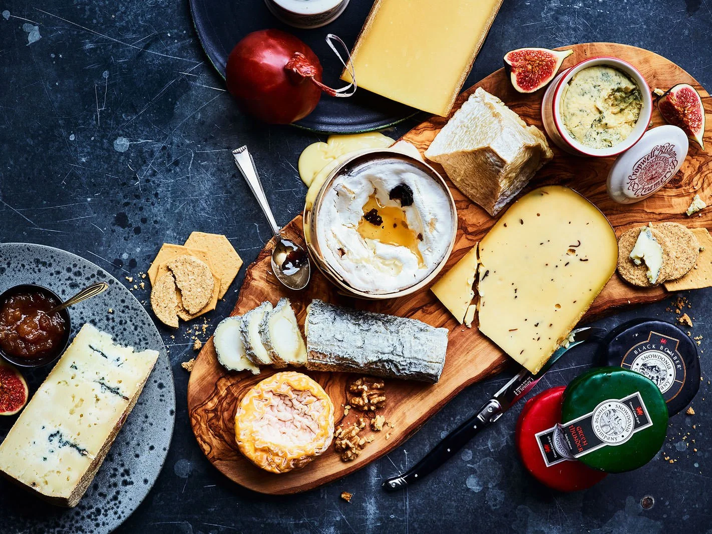 Ryan Ball food photographer — Cheese Board Range still life, commercial food photography London and South West