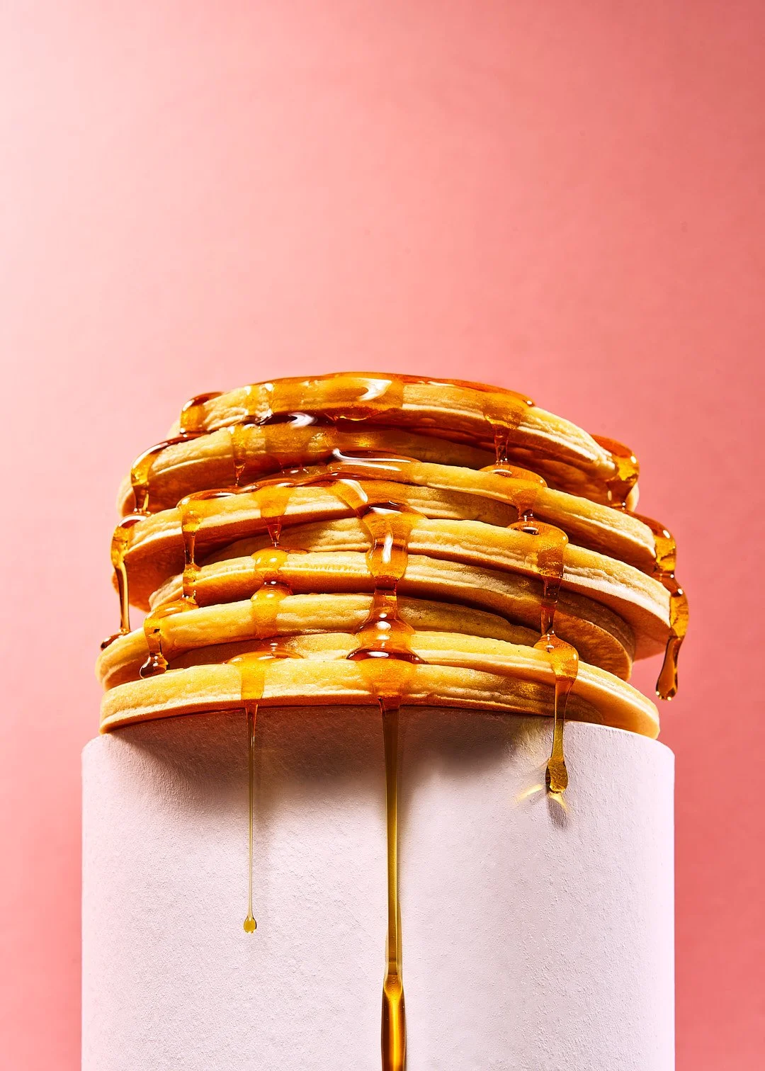 Ryan Ball Photography — stacked pancakes still life, commercial food photographer London
