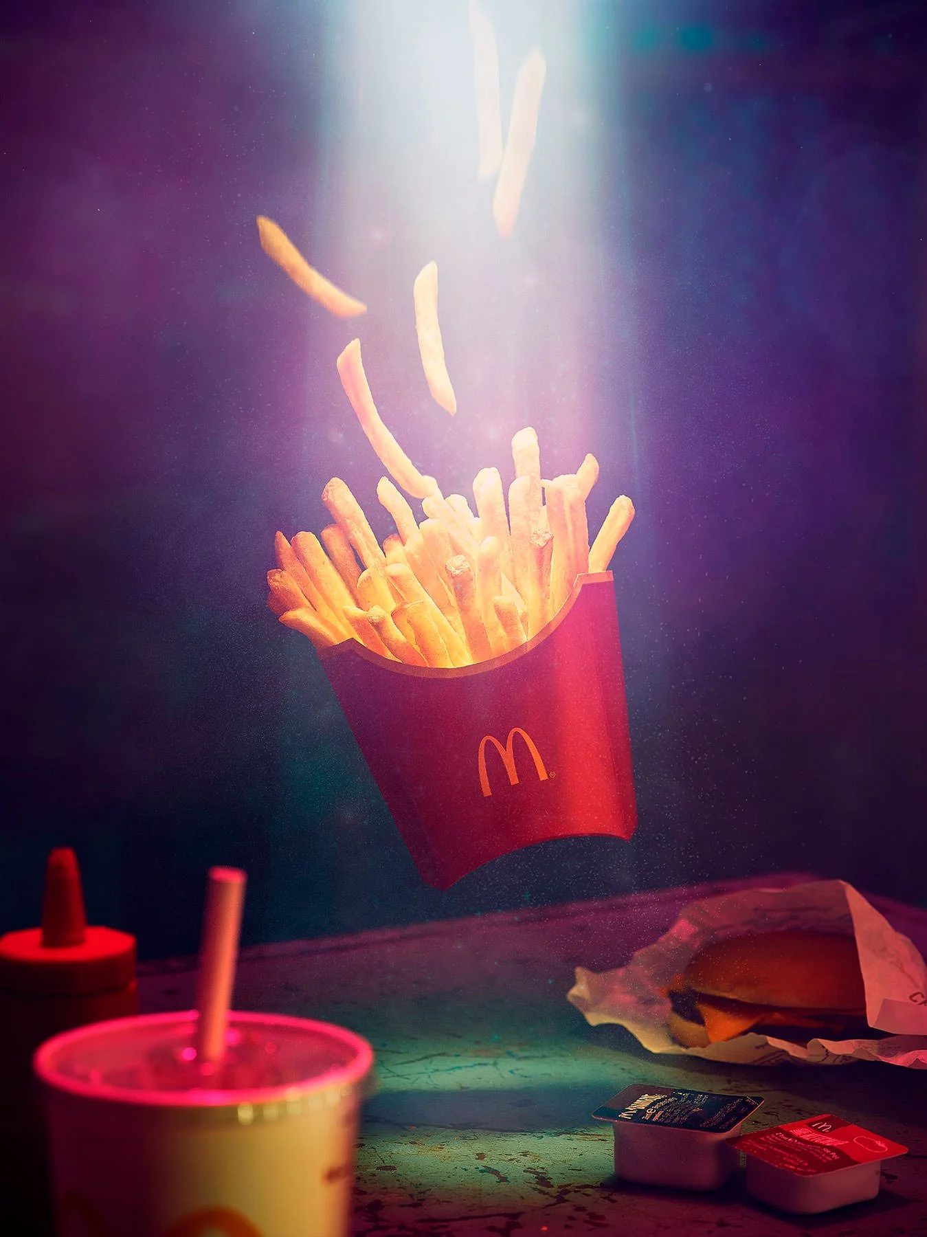 Ryan Ball Photography — McDonald's Fries, commercial Food photographer London