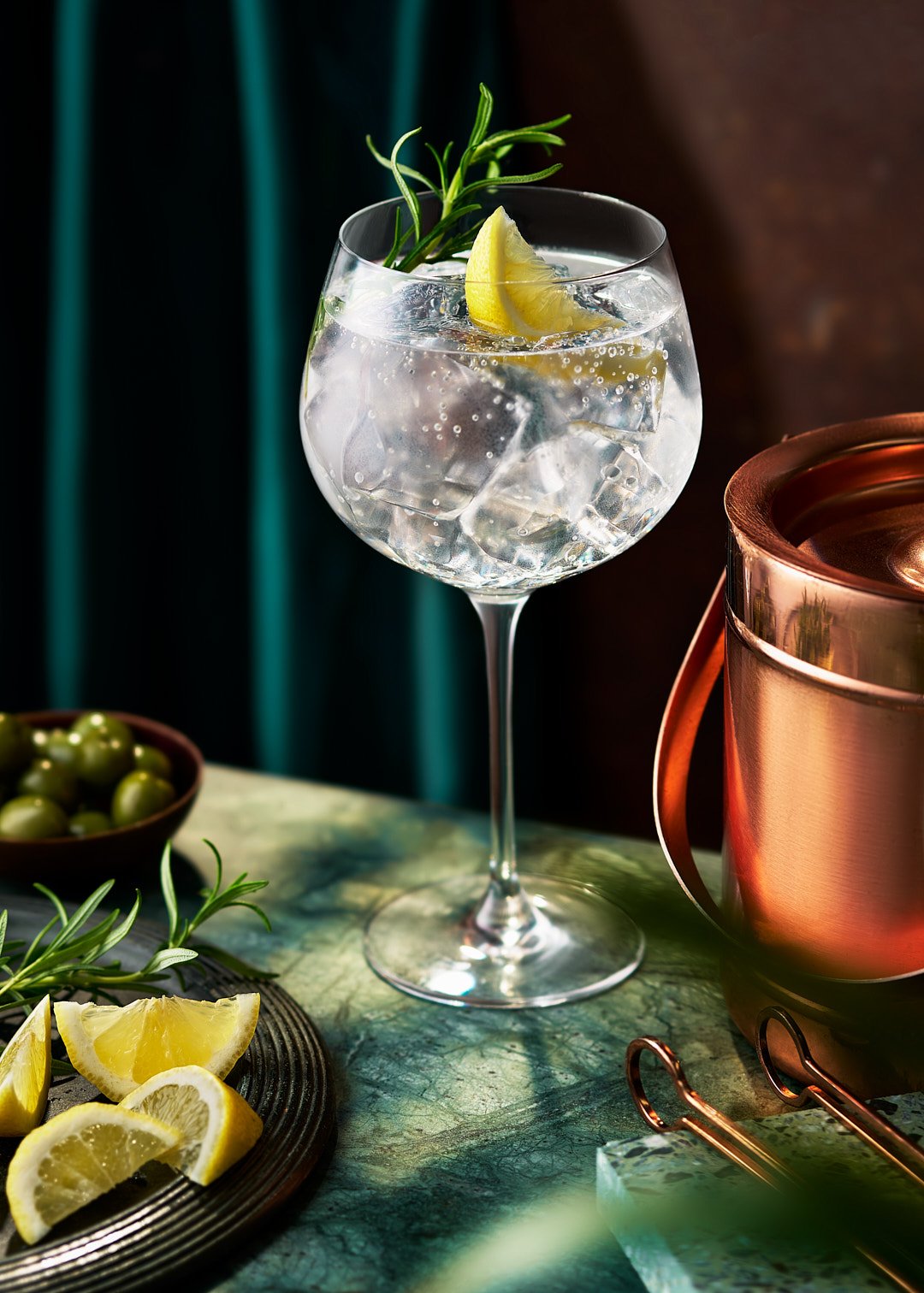 Ryan Ball Photography — gin and tonic drinks photography, commercial beverage photographer London