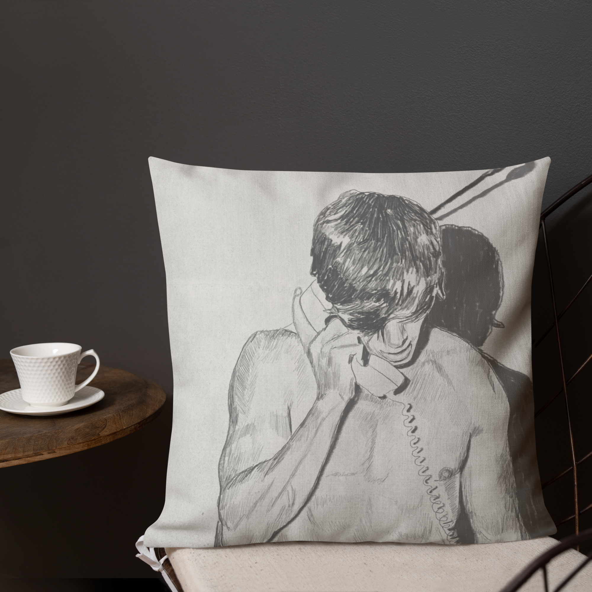Premium Pillow - The Call - 2 sides