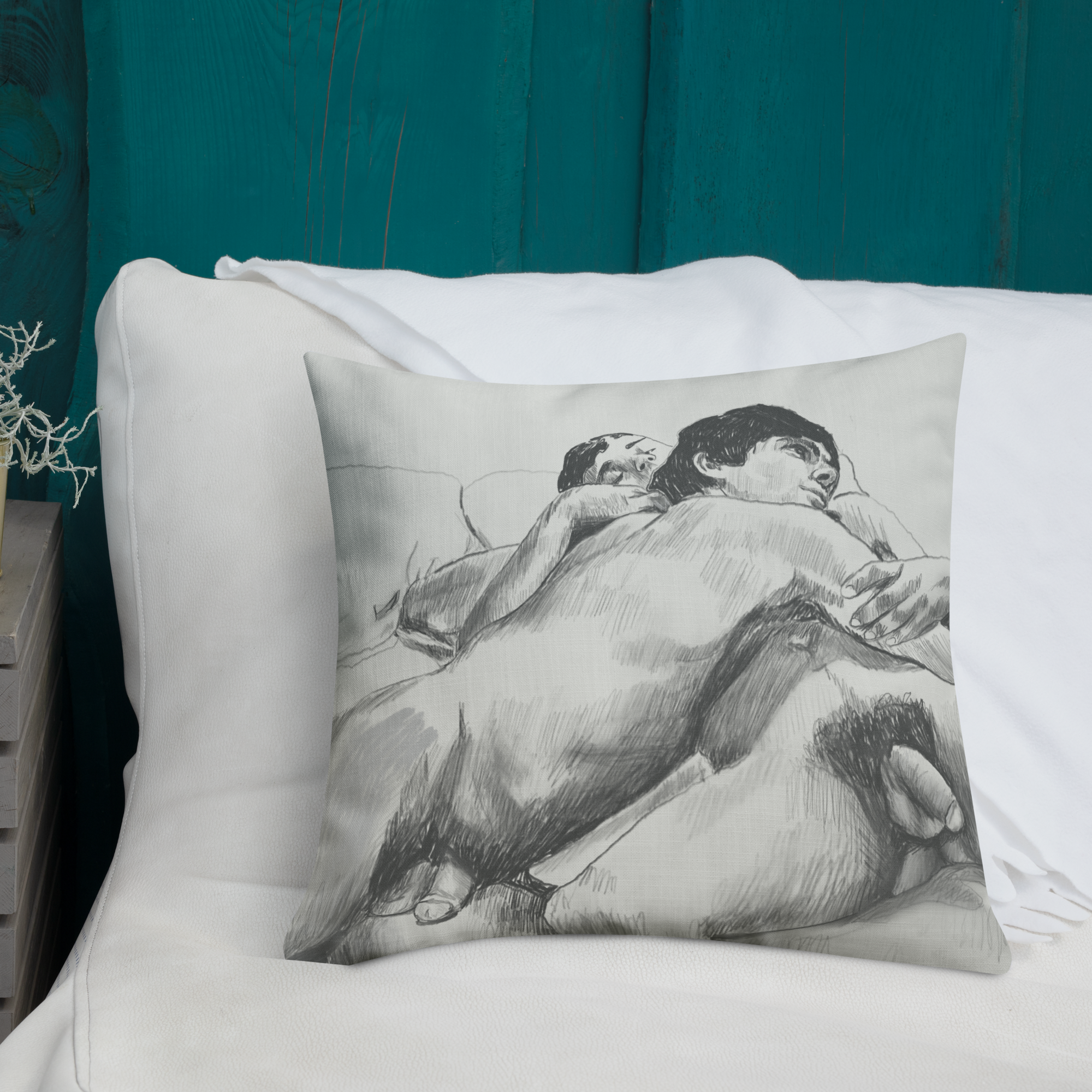 Premium Pillow - Muscle Bodies - 2 sides