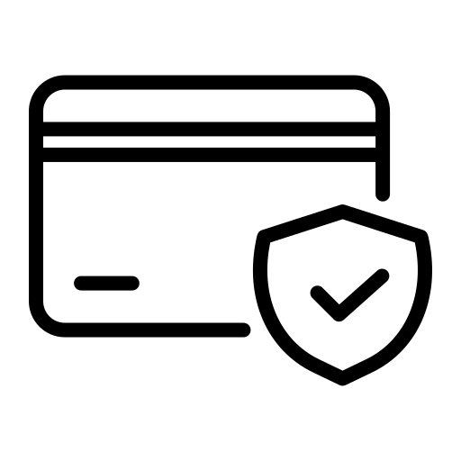 Outline of a person running with a suitcase in hand, on a black background.