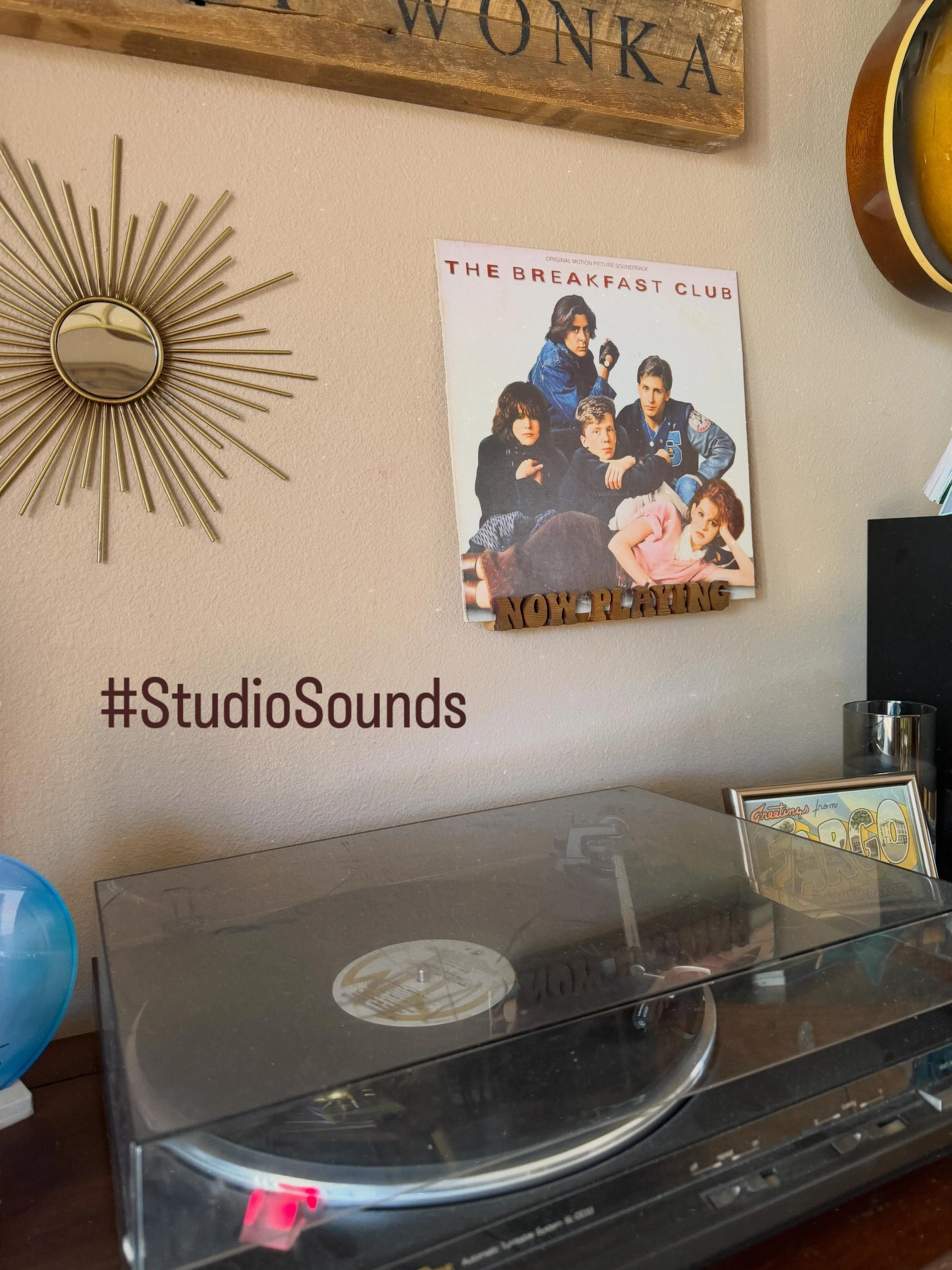 What&rsquo;s playing on the soundtrack to your Saturday? 🎼 #studiosounds #80sbaby #breakfastclub
