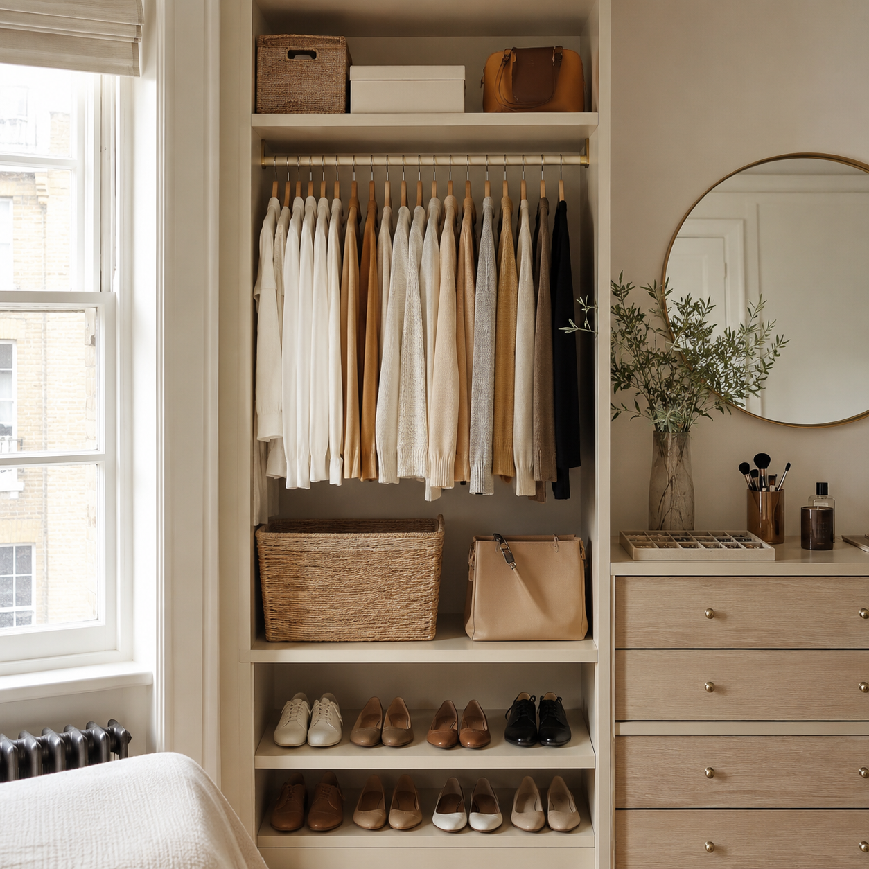 局部收纳整理（Area Organising）