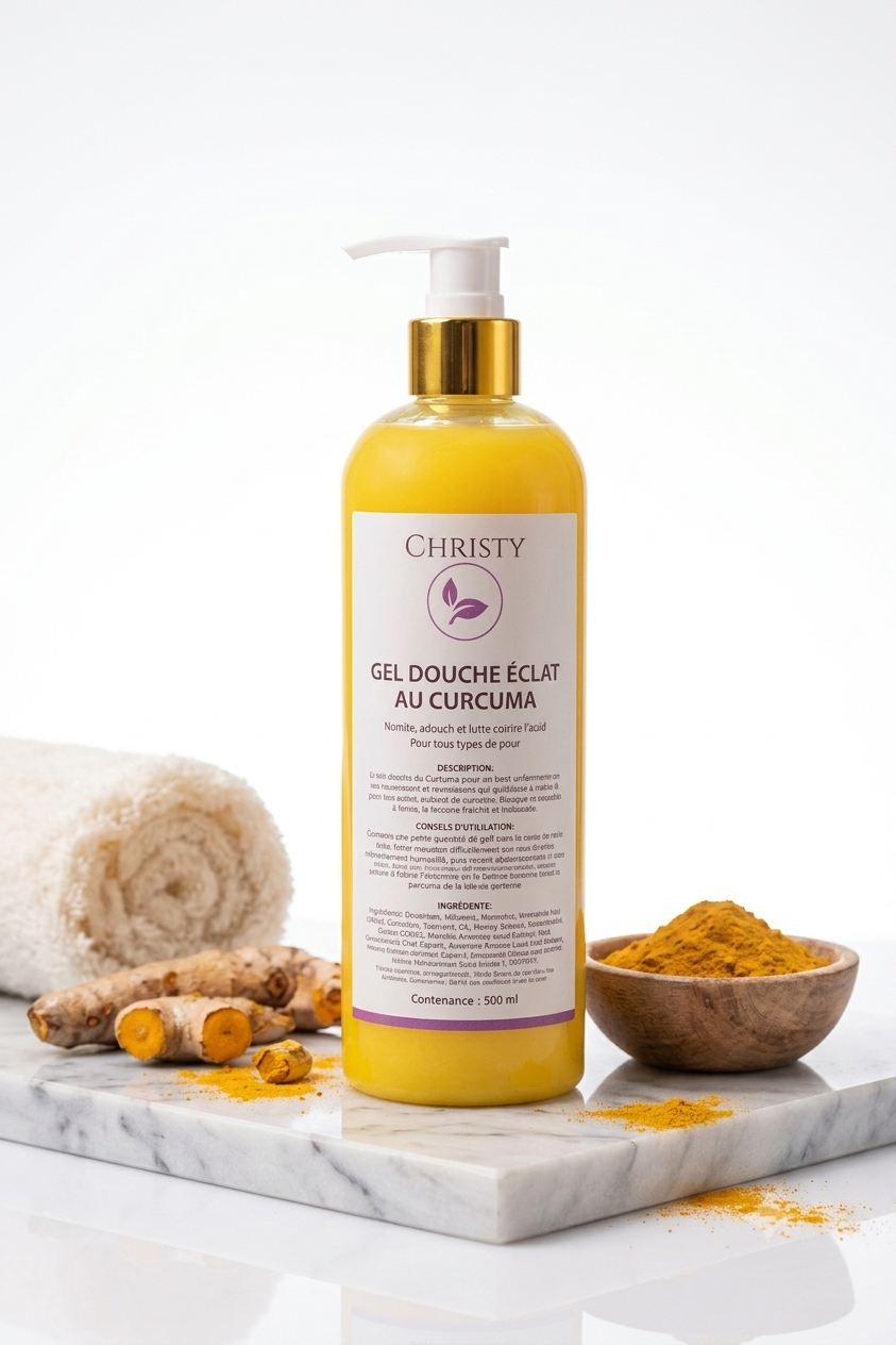 Gel Douche Éclat au Curcuma