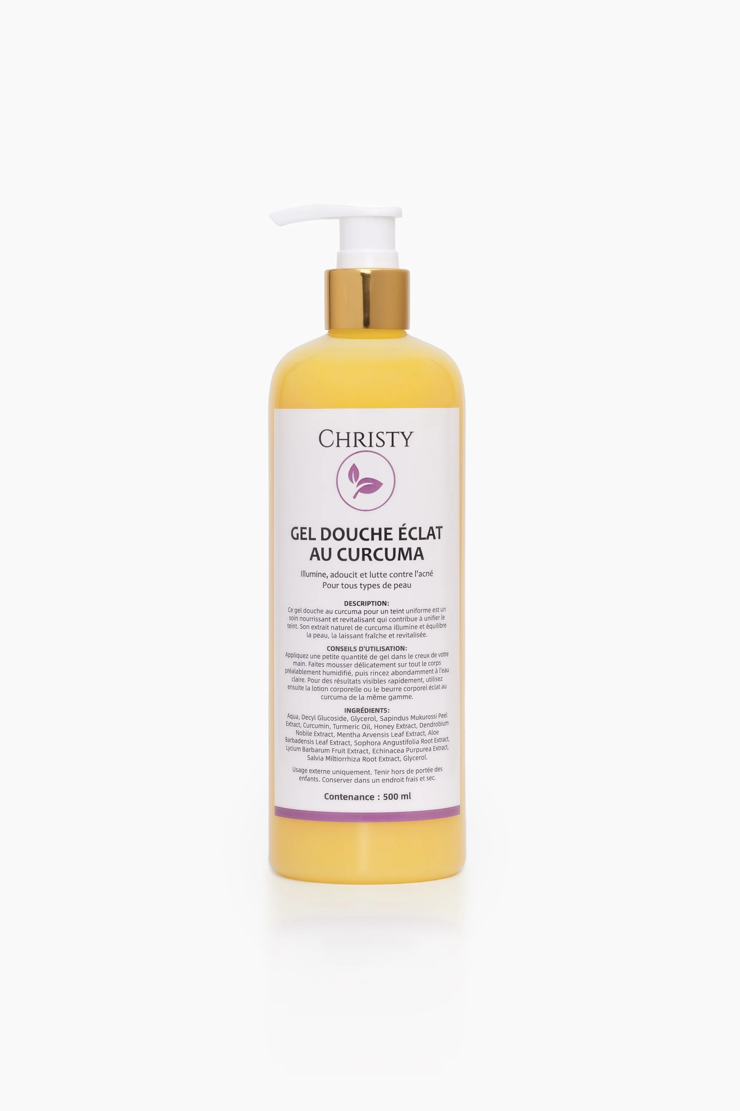 Gel Douche Éclat au Curcuma