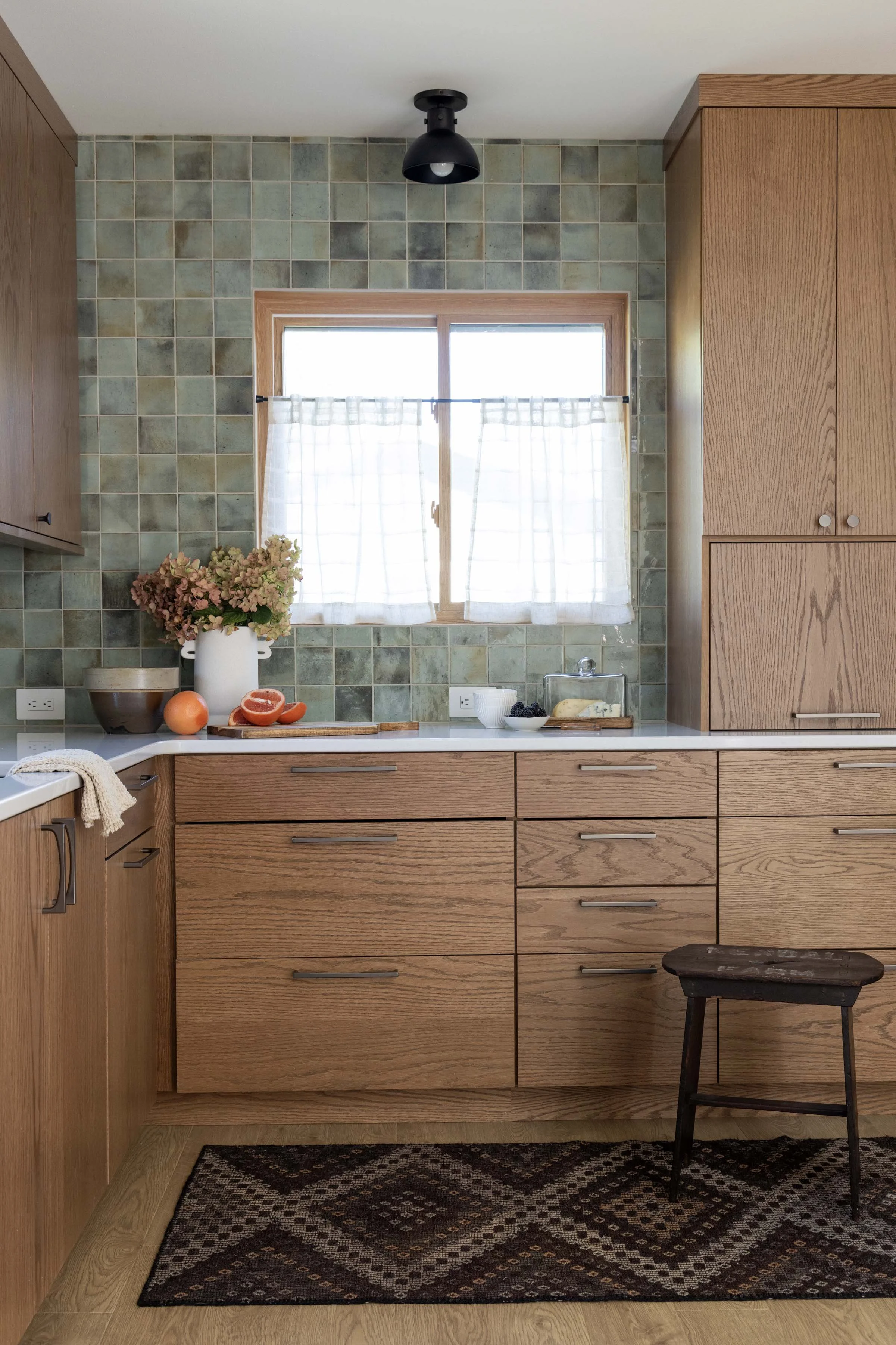 Oregon Organic Oak Kitchen Remodel