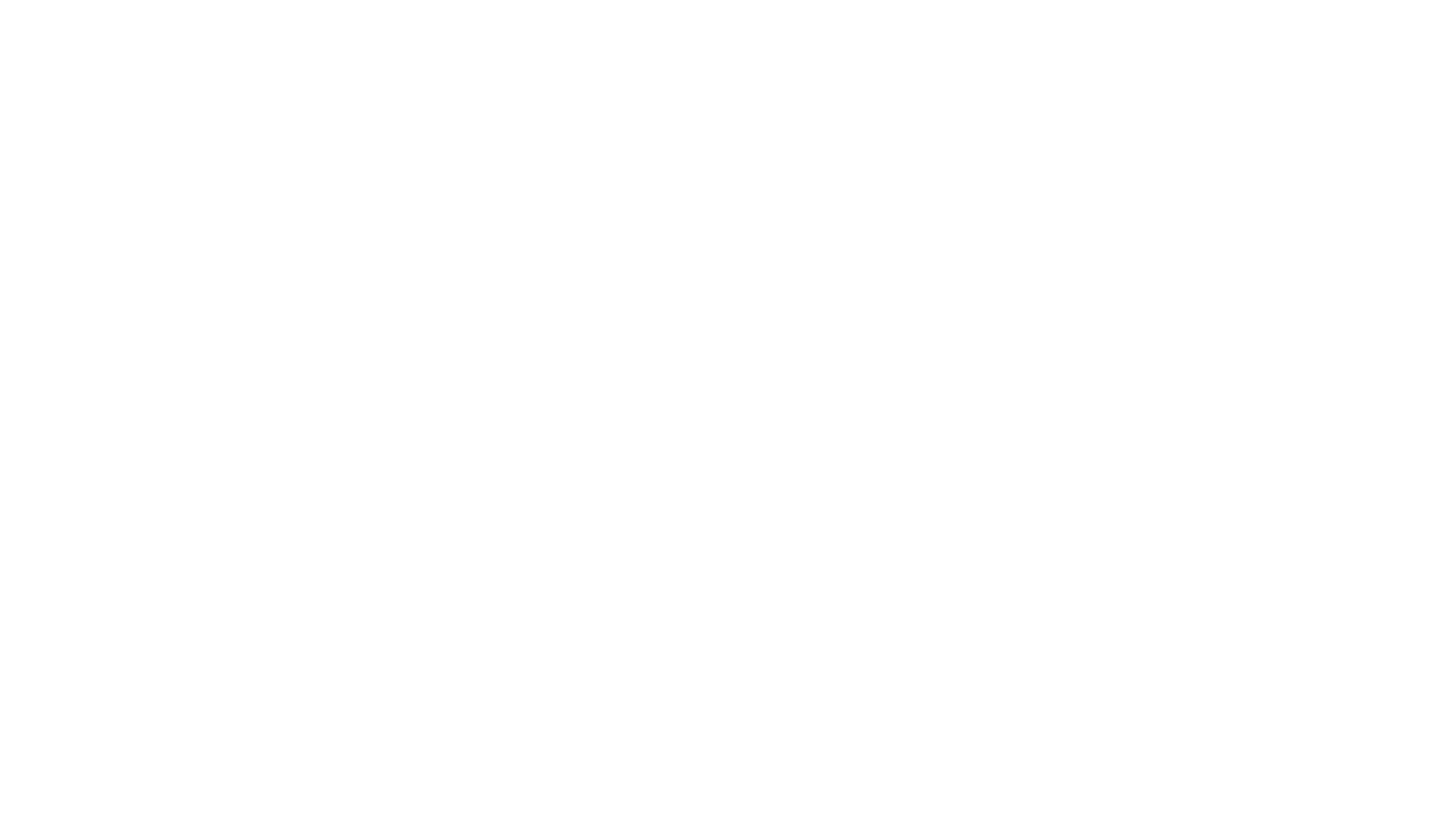 Black and white logo featuring a stylized barn inside a circular border.