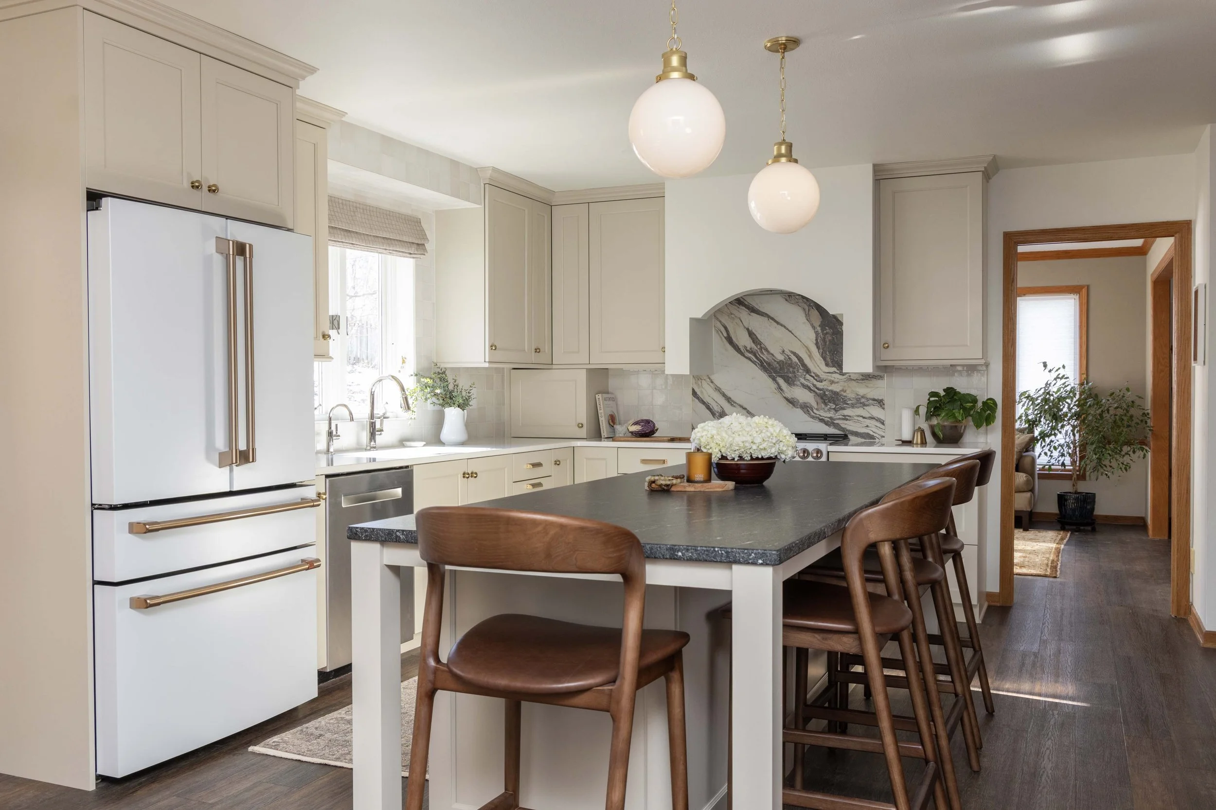 Fitchburg Traditional Bistro Kitchen Remodel