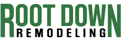 Text reading "Root Down" in green on a black background.