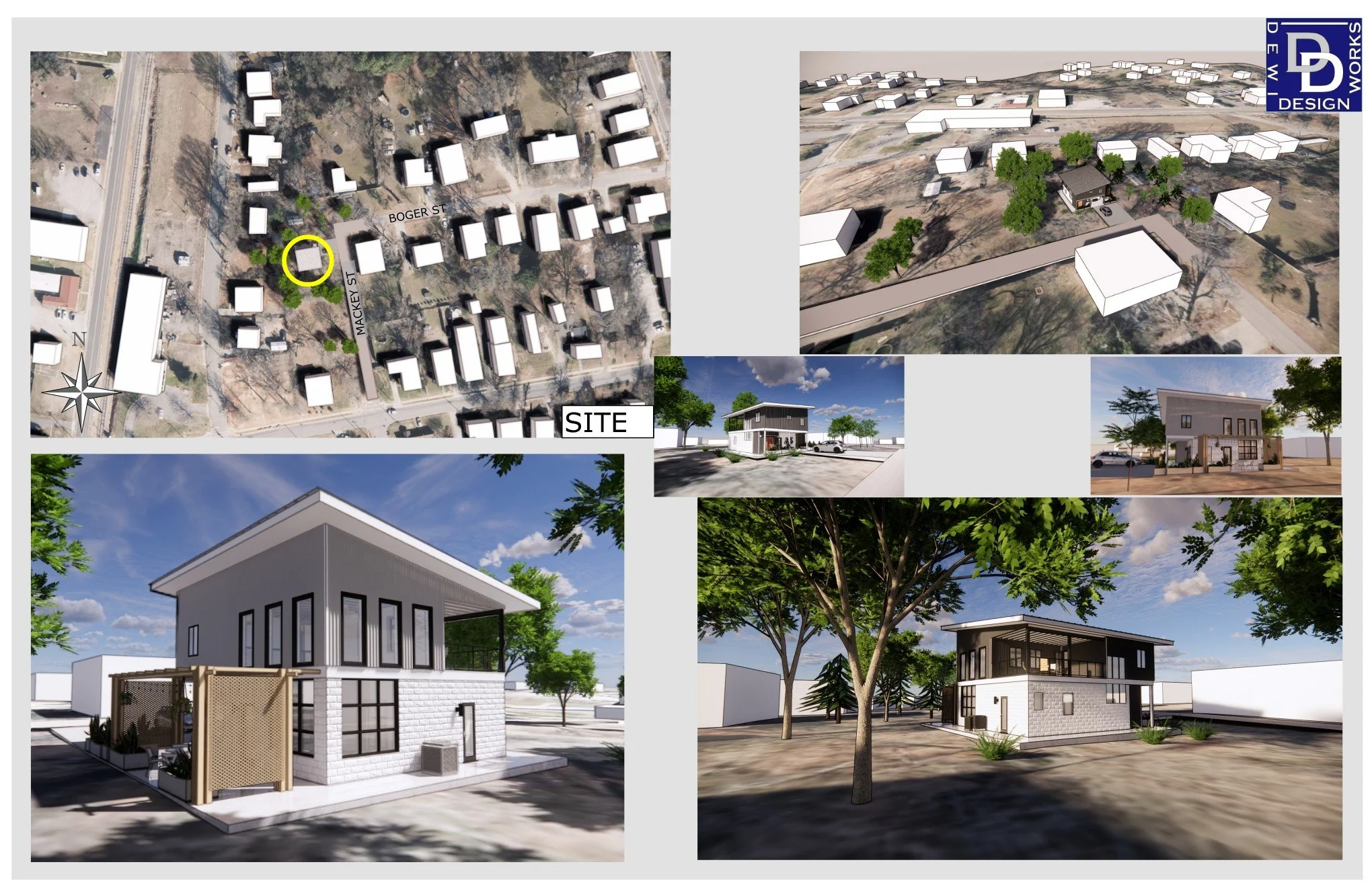 Proposed site for small house.