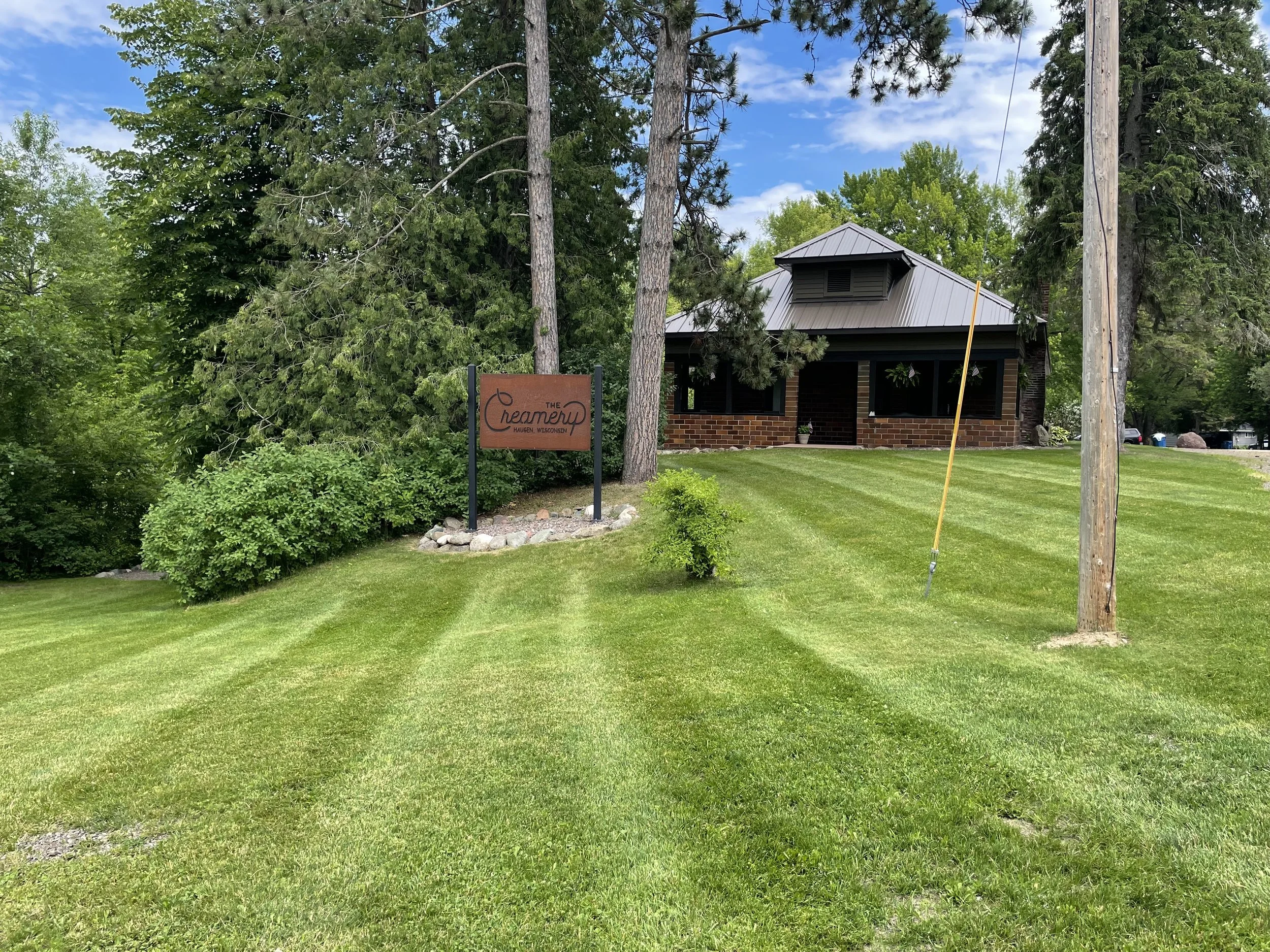 Lawn care services in Haugen Wisconsin. CM Lawn Care LLC