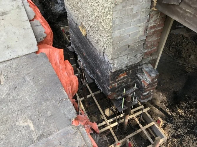 Fireplace Ext View Foundation Repl