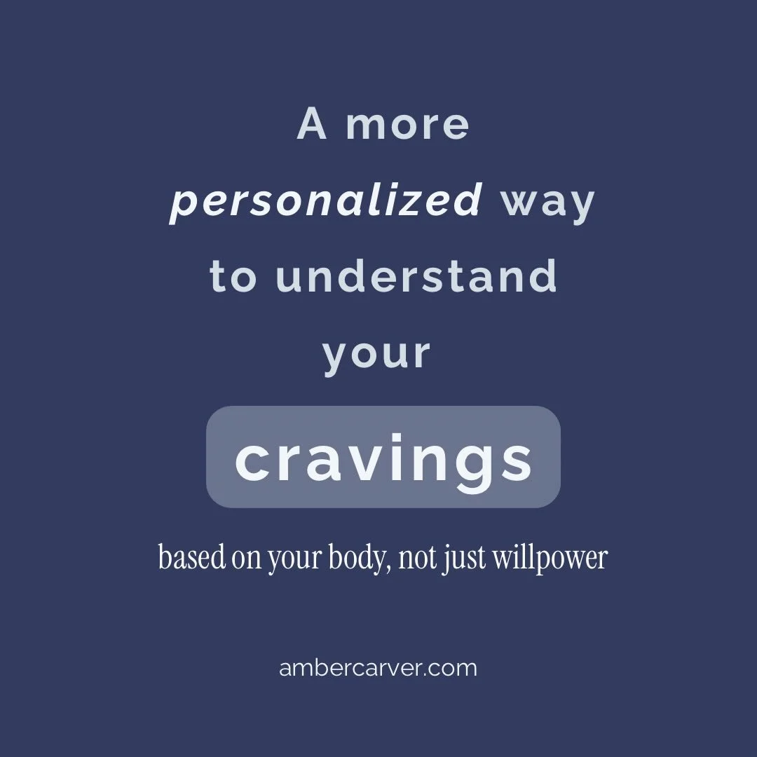 Cravings aren&rsquo;t random and they&rsquo;re not a discipline problem

I hear this constantly from clients: the food noise, the feeling of being controlled by it, the shame spiral that follows

But here&rsquo;s what I know after working through thi